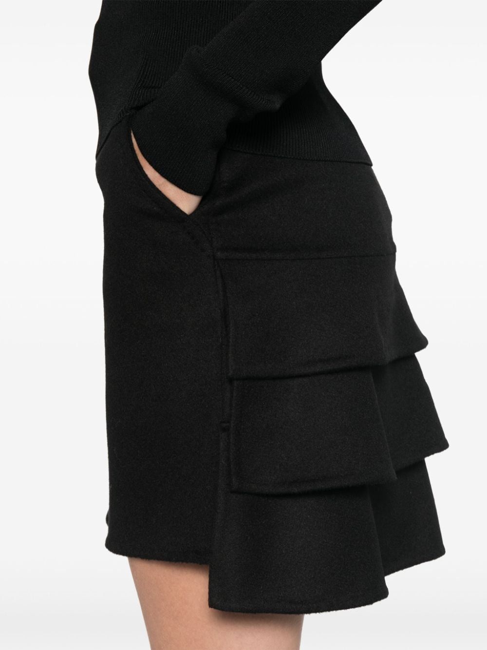 Max Mara WOOL SKIRT Size 27" / US 4 / IT 40 - 3 Thumbnail