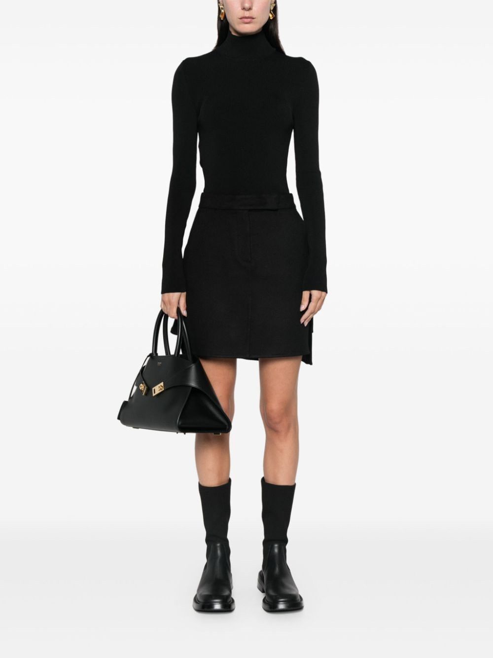 Max Mara WOOL SKIRT Size 27" / US 4 / IT 40 - 4 Thumbnail