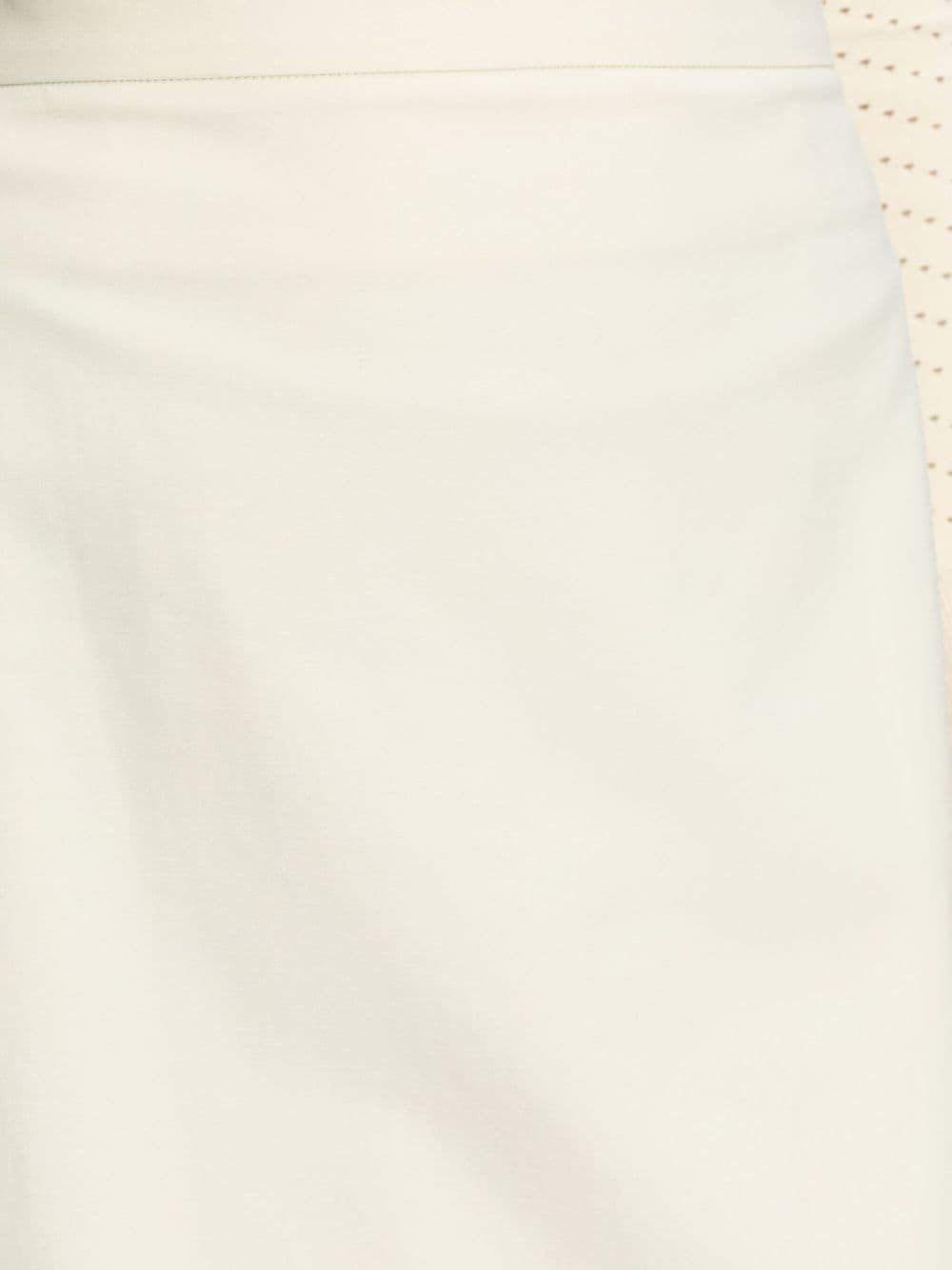 Max Mara COTTON MIDI SKIRT Size 27" / US 4 / IT 40 - 5 Thumbnail