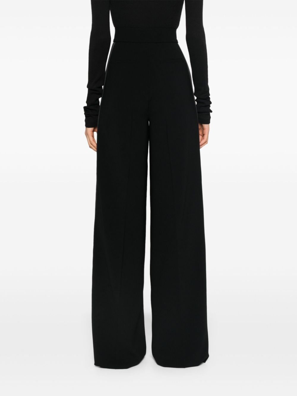 Max Mara FLARED LEG TROUSERS Size 27" / US 4 / IT 40 - 4 Thumbnail