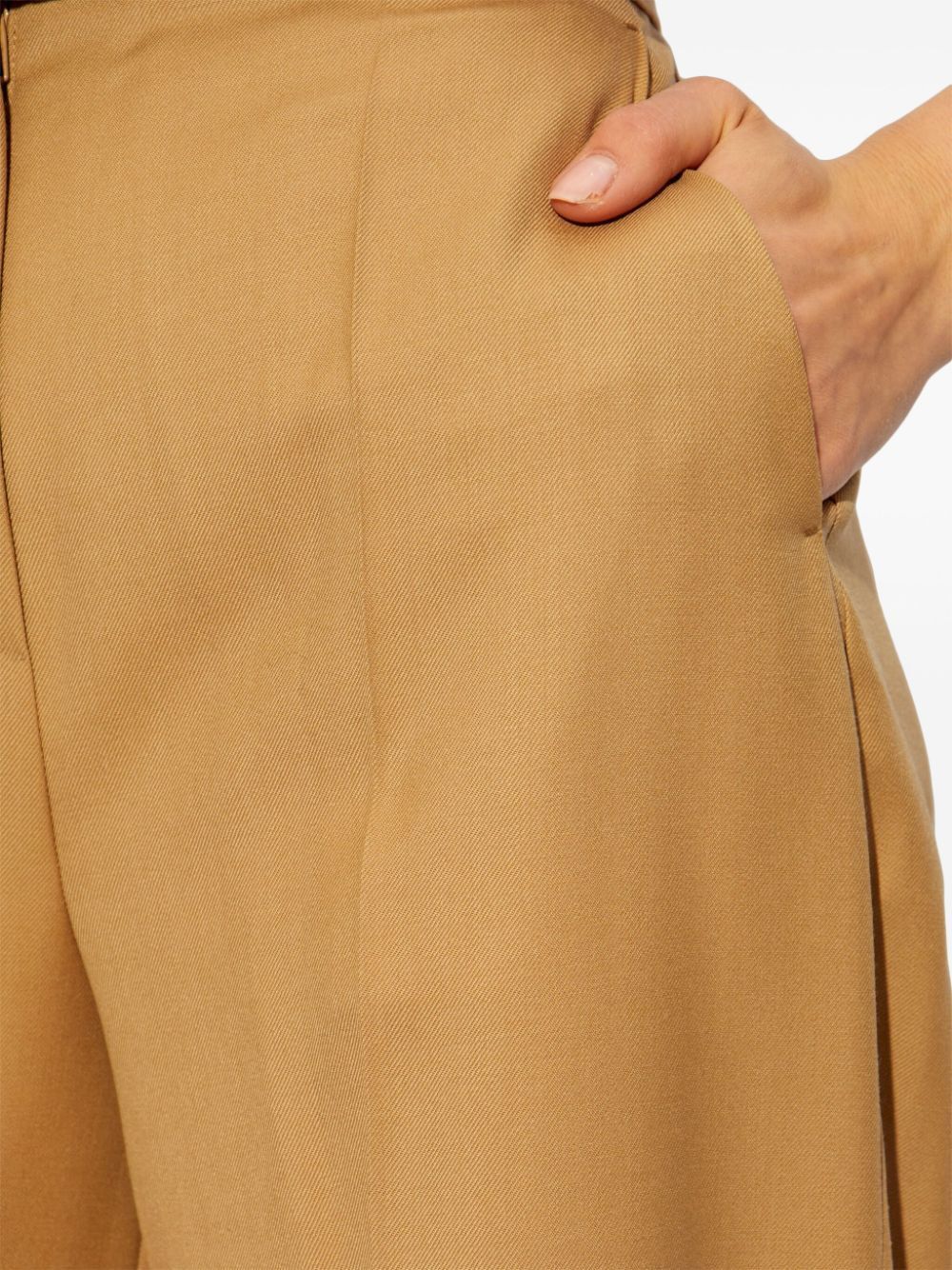 Max Mara WOOL WIDE-LEG TROUSERS Size 27" / US 4 / IT 40 - 2 Thumbnail