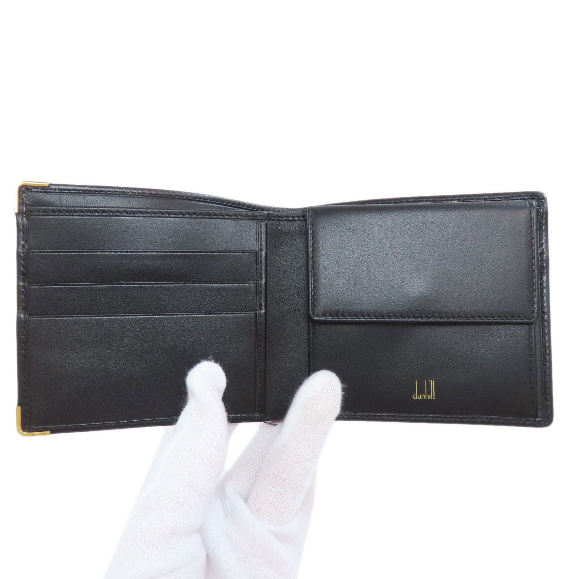 Alfred Dunhill Dunhill Leather Bi-fold Wallet for Women Size ONE SIZE - 4 Thumbnail