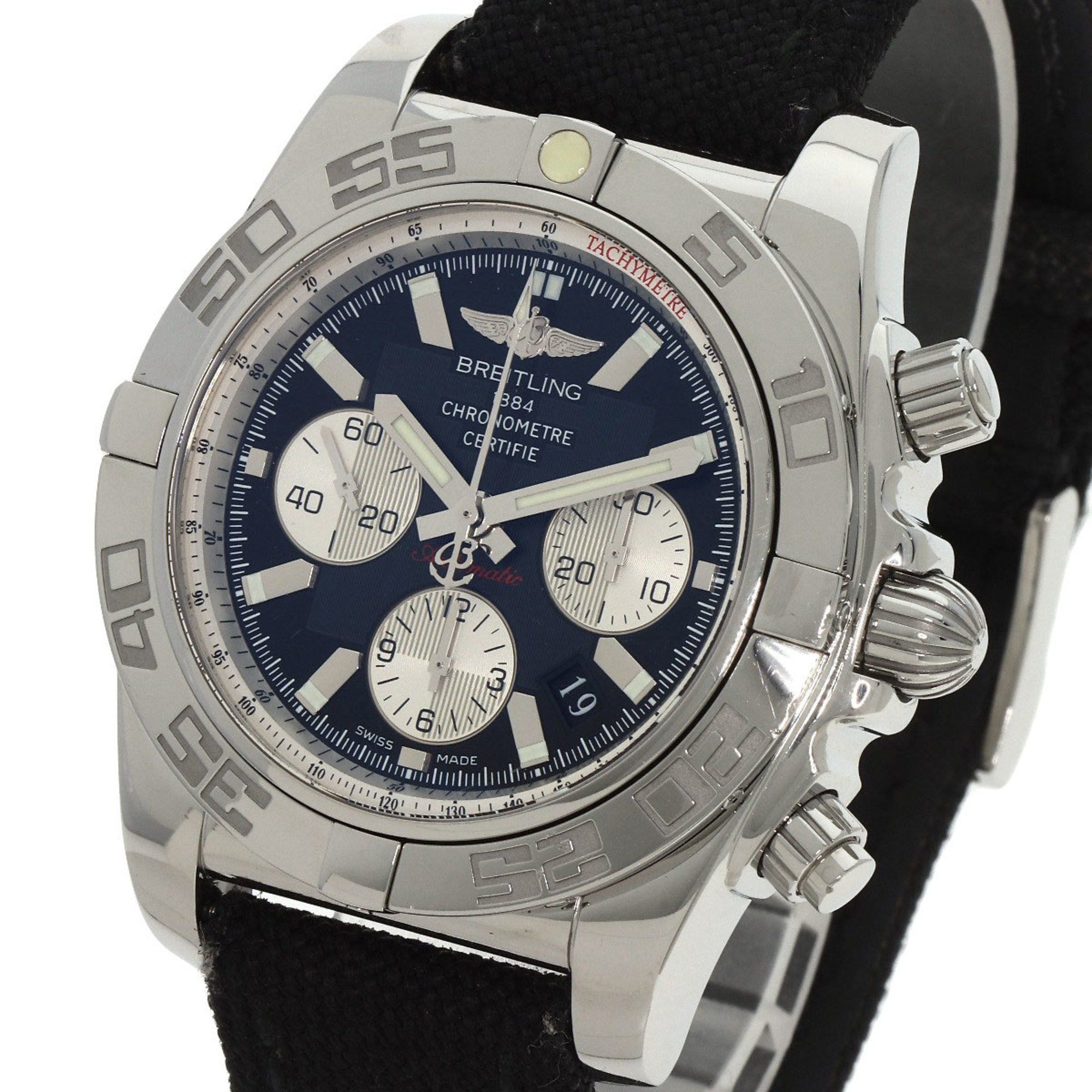 Breitling BREITLING AB0110 Chronomat 44 Watch Stainless Steel Canvas Men's Size ONE SIZE - 3 Thumbnail