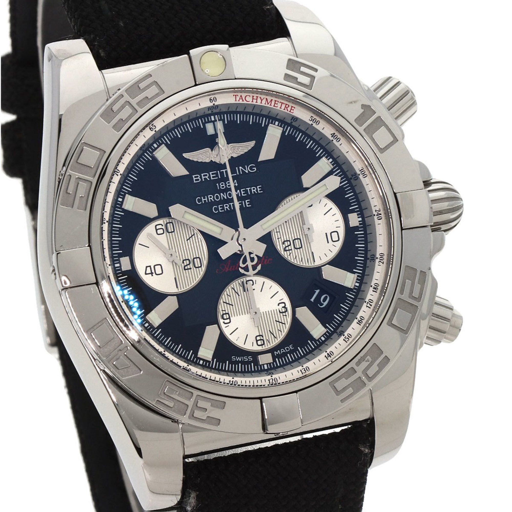 Breitling BREITLING AB0110 Chronomat 44 Watch Stainless Steel Canvas Men's Size ONE SIZE - 4 Thumbnail