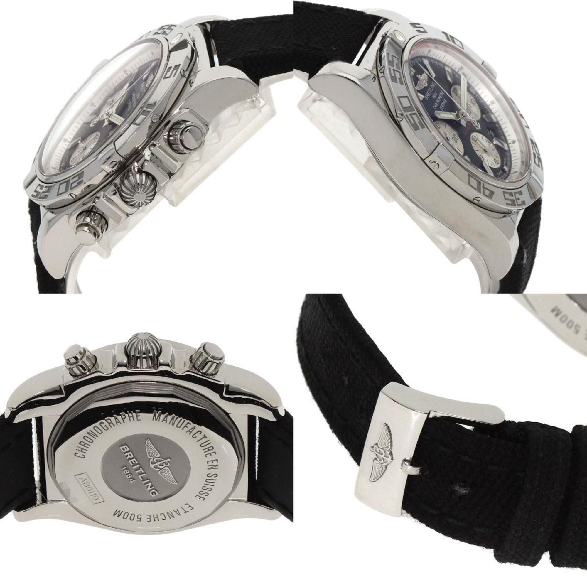 Breitling BREITLING AB0110 Chronomat 44 Watch Stainless Steel Canvas Men's Size ONE SIZE - 5 Thumbnail