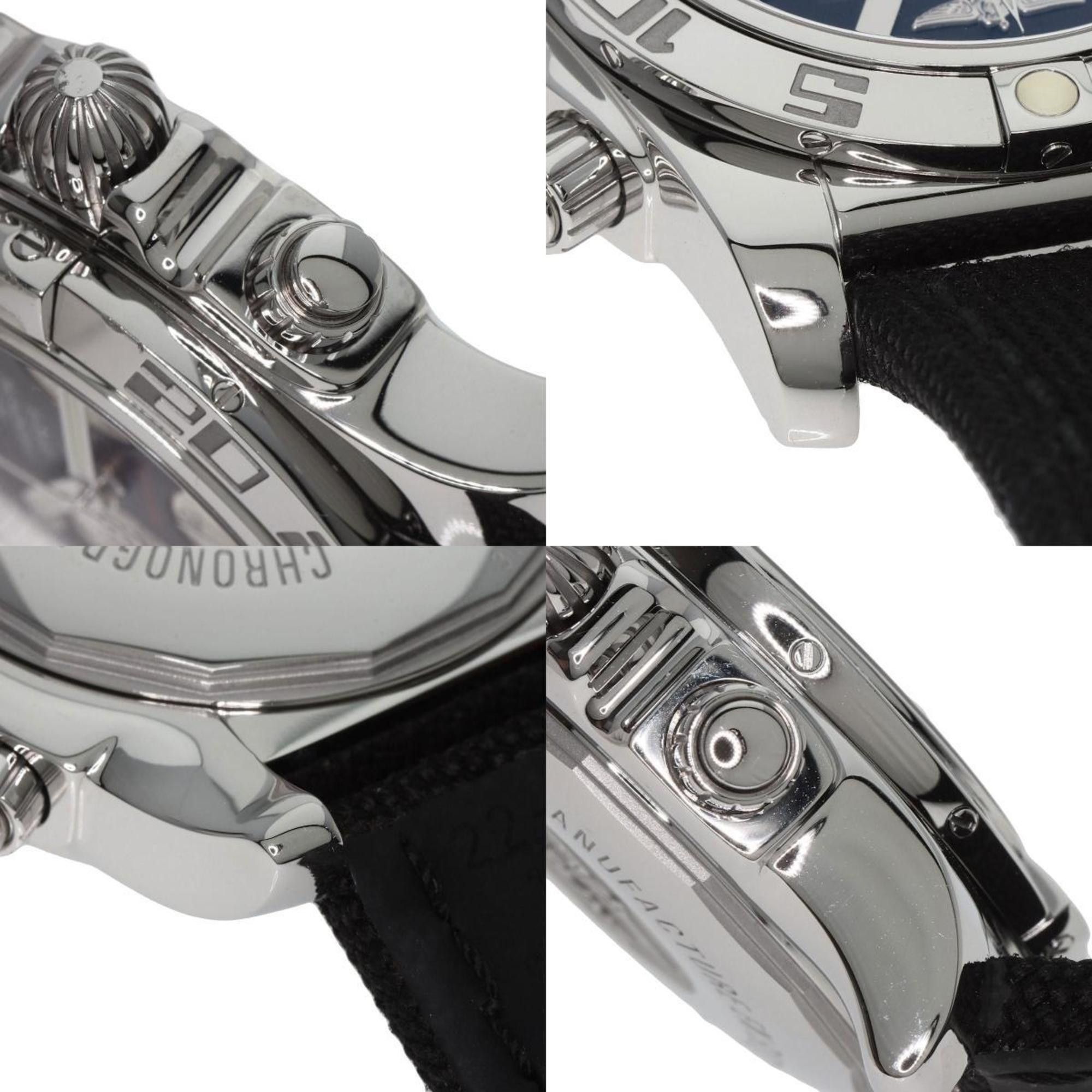 Breitling BREITLING AB0110 Chronomat 44 Watch Stainless Steel Canvas Men's Size ONE SIZE - 7 Thumbnail