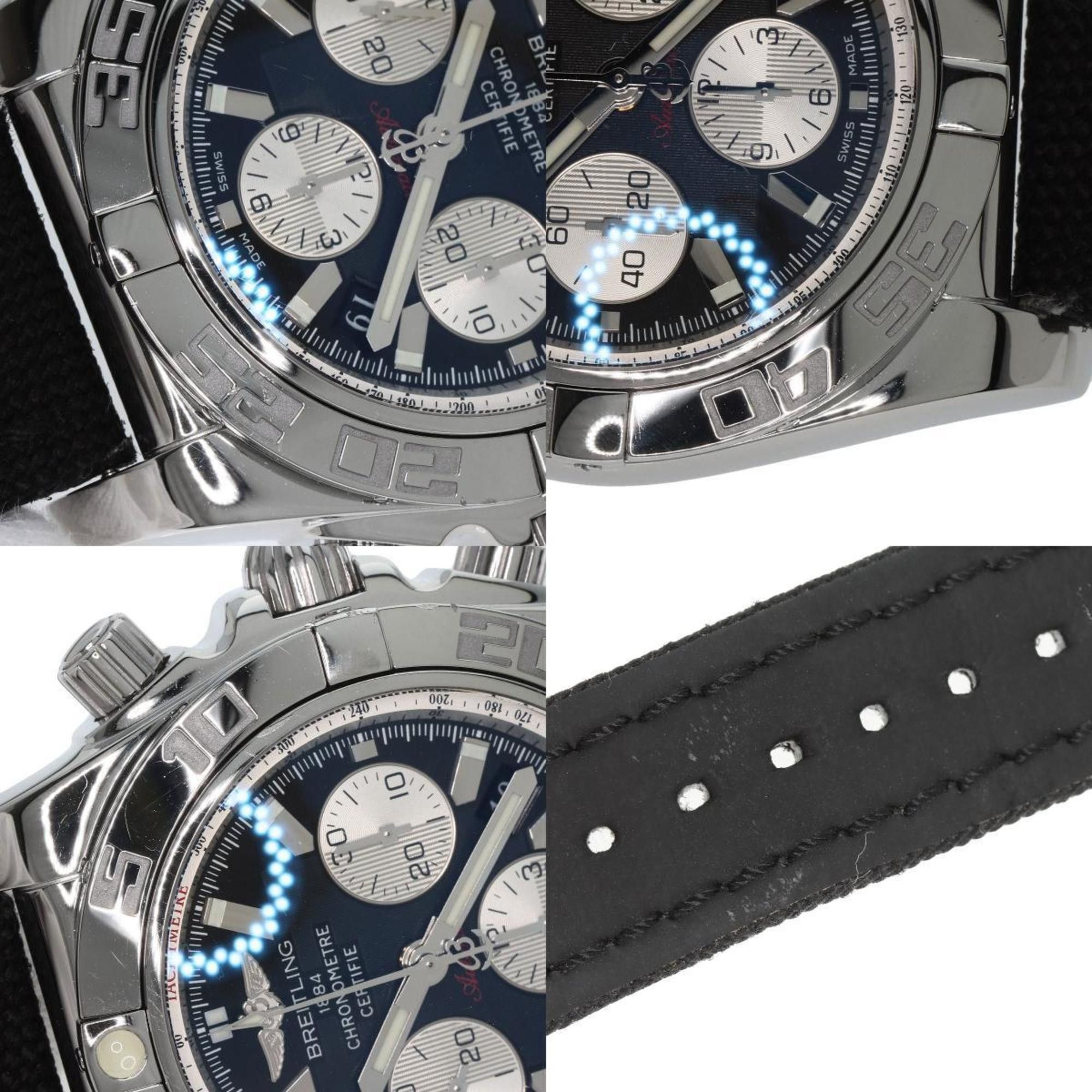 Breitling BREITLING AB0110 Chronomat 44 Watch Stainless Steel Canvas Men's Size ONE SIZE - 9 Thumbnail