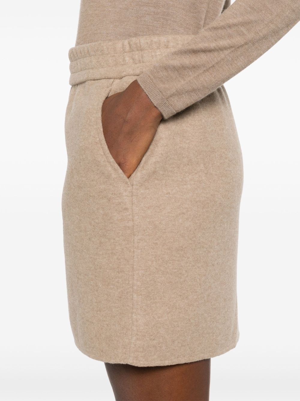 Max Mara WOOL MINI SKIRT Size 27" / US 4 / IT 40 - 2 Thumbnail