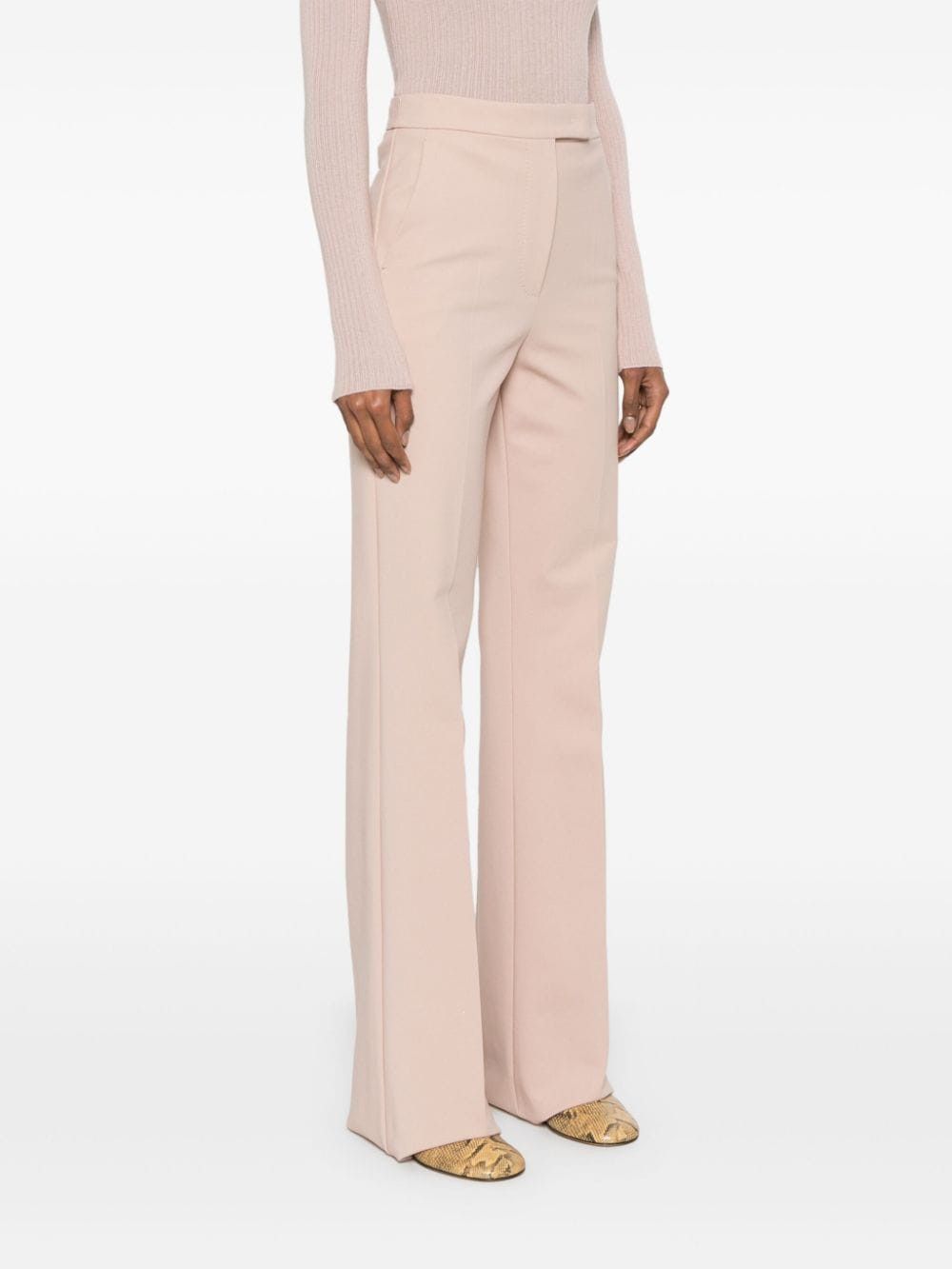 Max Mara KNITTED TROUSERS Size 27" / US 4 / IT 40 - 4 Thumbnail