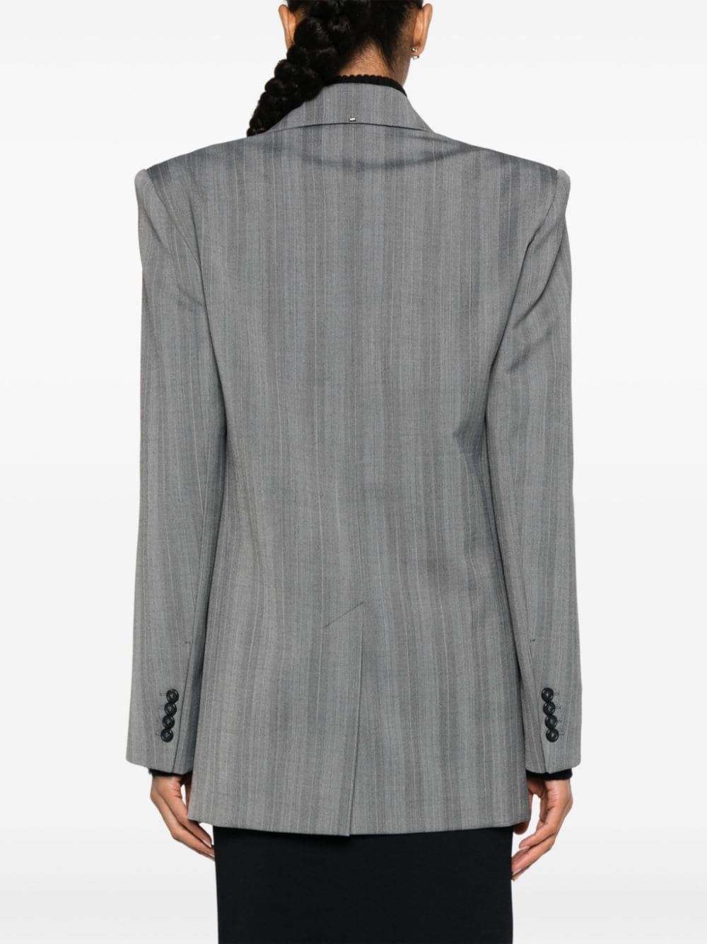 Sportmax WOOL DOUBLE-BREASTED JACKET Size S / US 4 / IT 40 - 2 Thumbnail