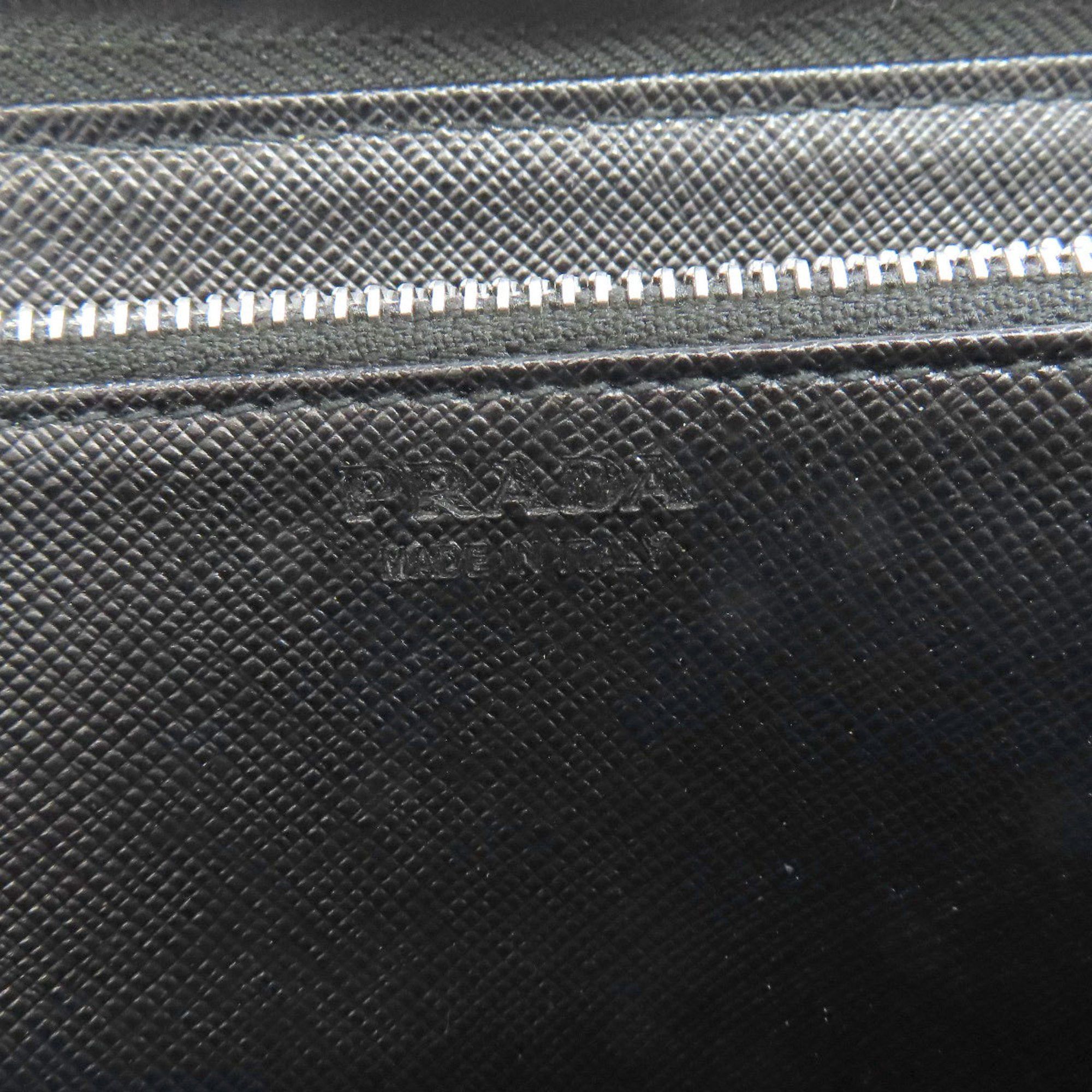 Prada Prada Saffiano Long Wallet Leather Men's PRADA Size ONE SIZE - 6 Thumbnail