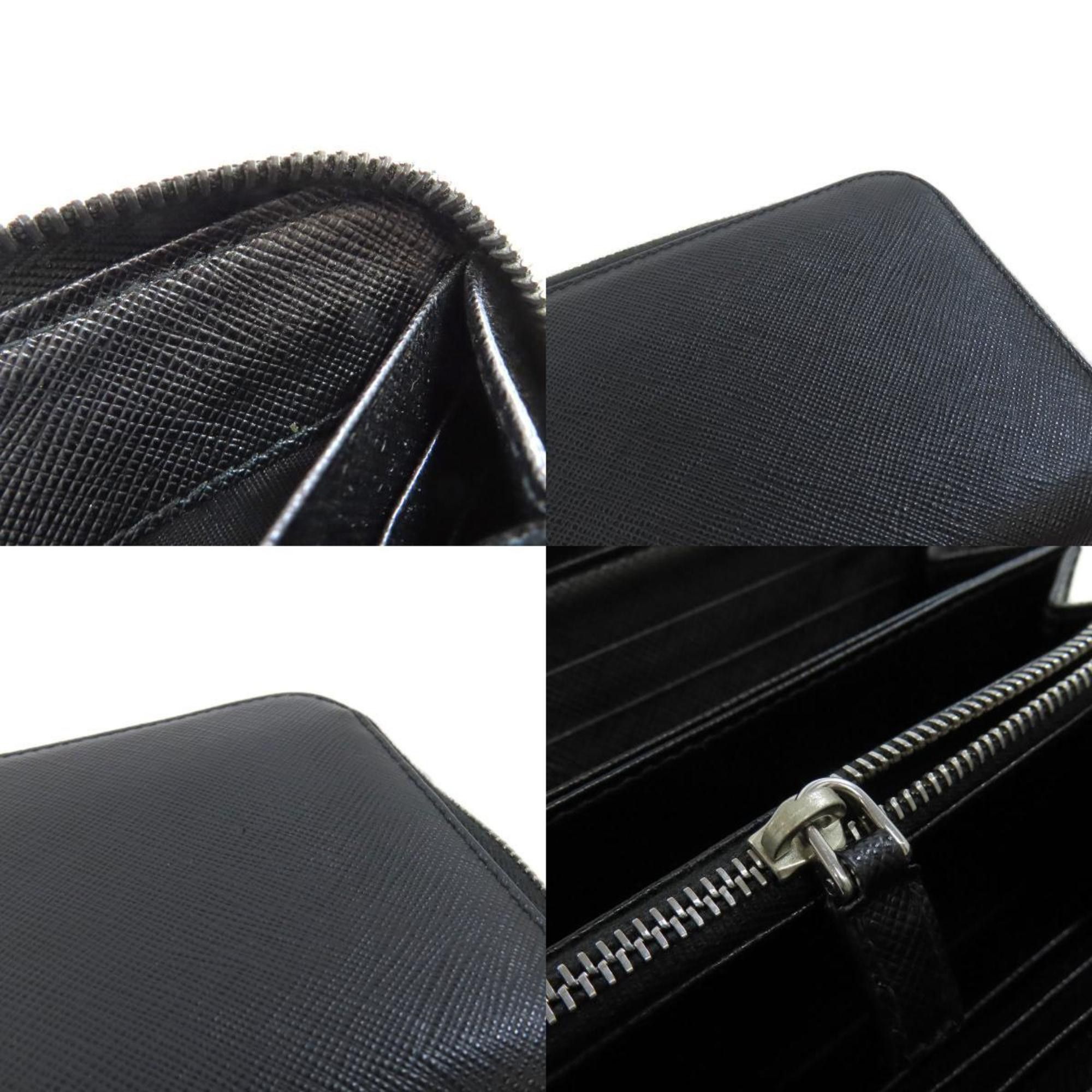 Prada Prada Saffiano Long Wallet Leather Men's PRADA Size ONE SIZE - 8 Thumbnail