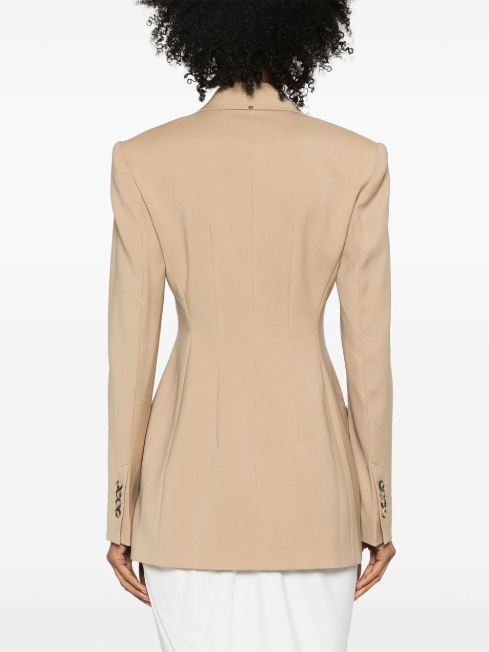 Sportmax WOOL DOUBLE-BREASTED JACKET Size S / US 4 / IT 40 - 2 Thumbnail