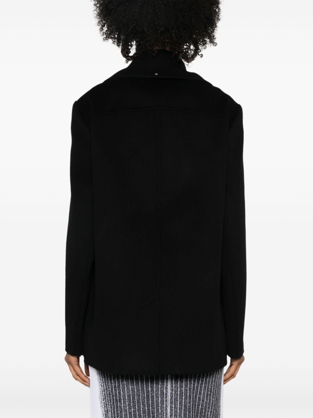 Sportmax WOOL DOUBLE-BREASTED COAT Size S / US 4 / IT 40 - 3 Thumbnail