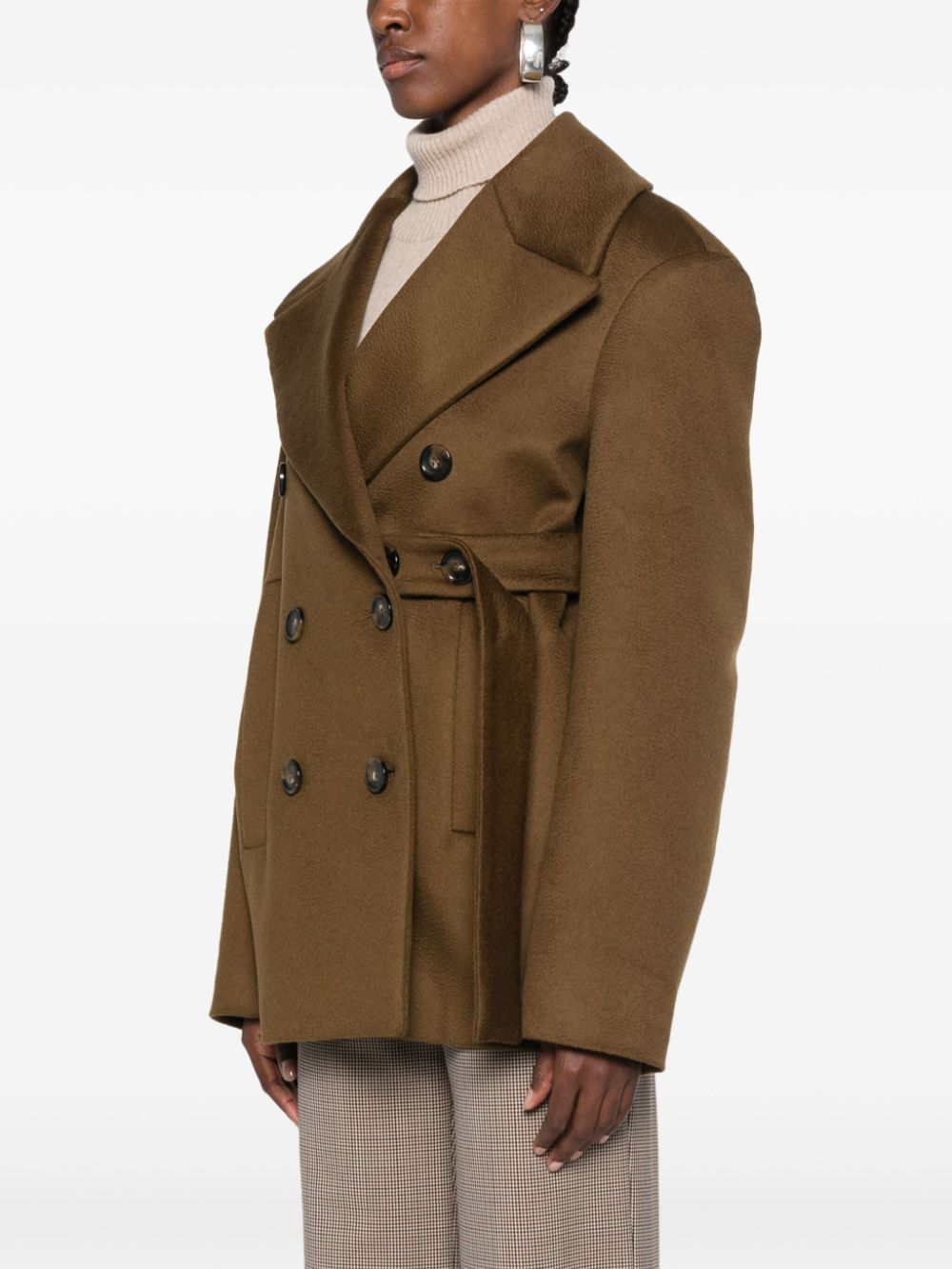Sportmax WOOL SHORT COAT Size S / US 4 / IT 40 - 4 Thumbnail