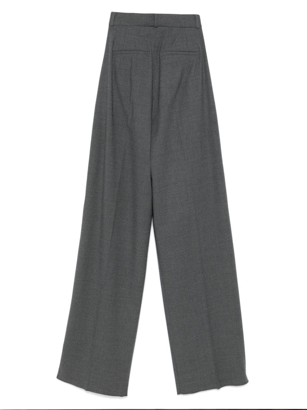 Sportmax WOOL WIDE-LEG TROUSERS Size 27" / US 4 / IT 40 - 2 Thumbnail