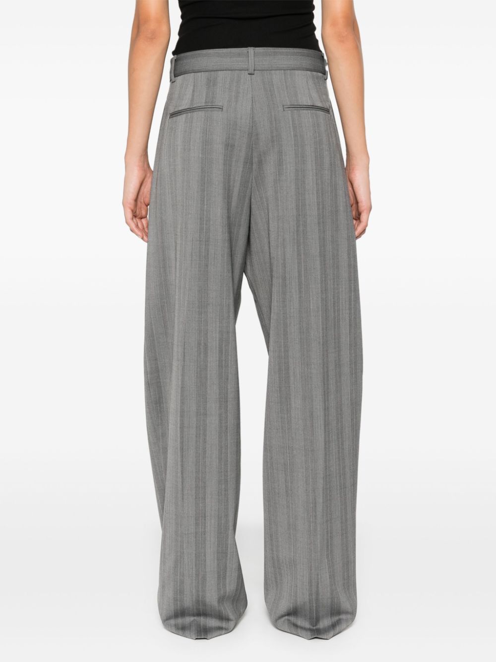 Sportmax WOOL BLEND TROUSERS Size 27" / US 4 / IT 40 - 2 Thumbnail