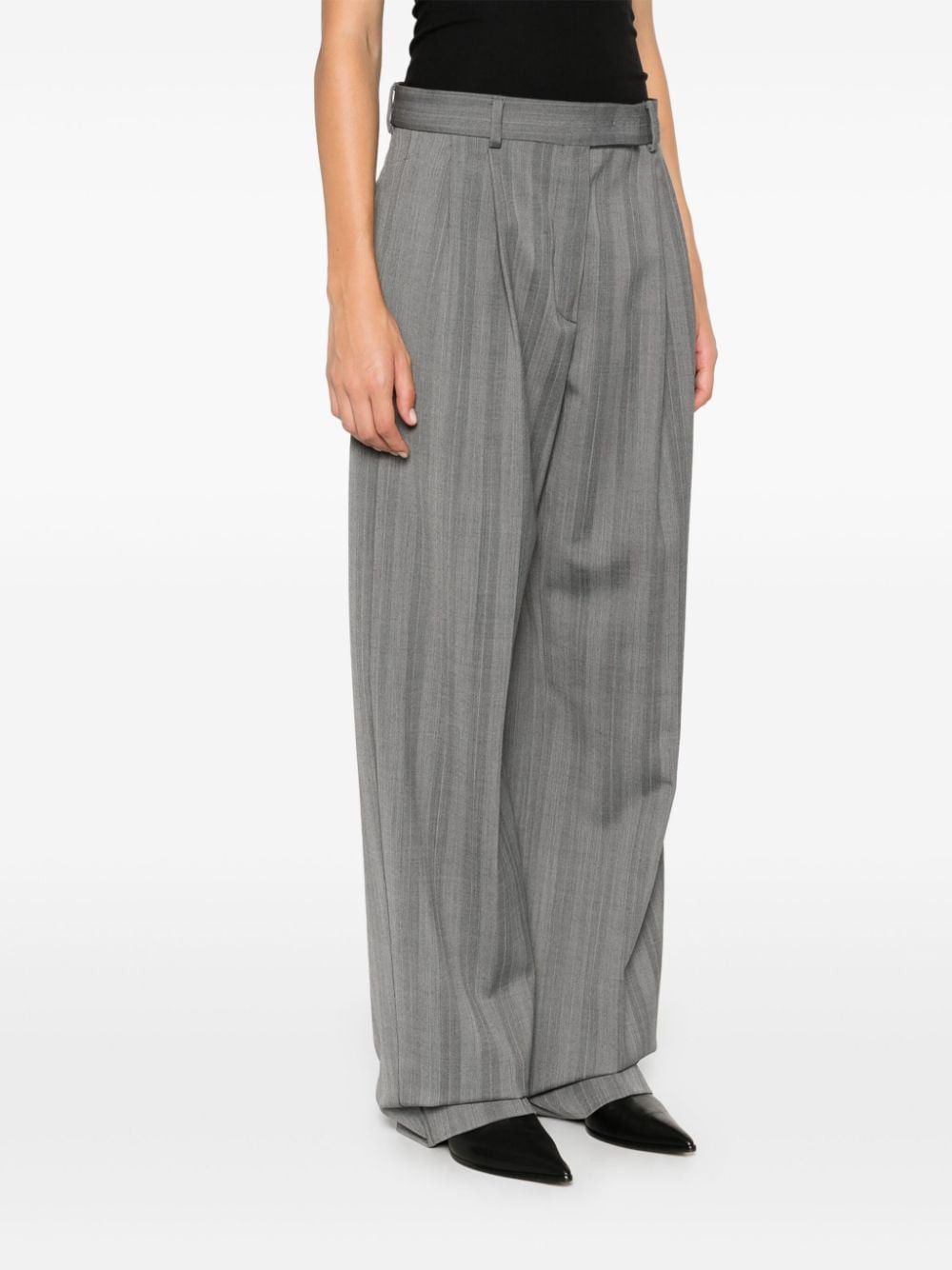 Sportmax WOOL BLEND TROUSERS Size 27" / US 4 / IT 40 - 3 Thumbnail
