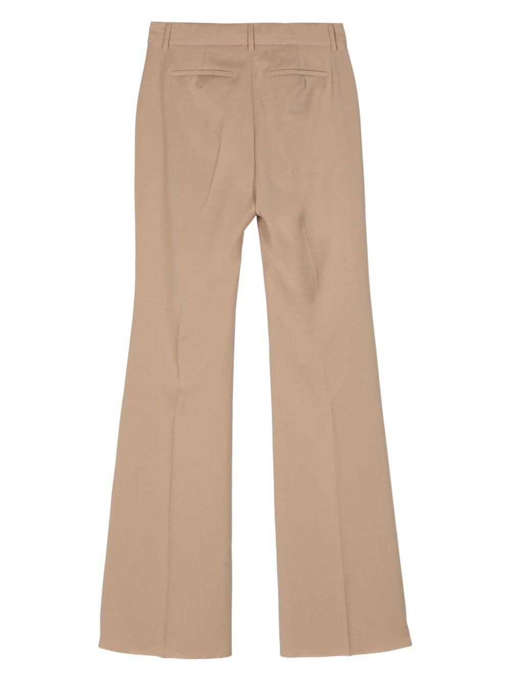Sportmax WOOL FLARED TROUSERS Size 27" / US 4 / IT 40 - 2 Thumbnail
