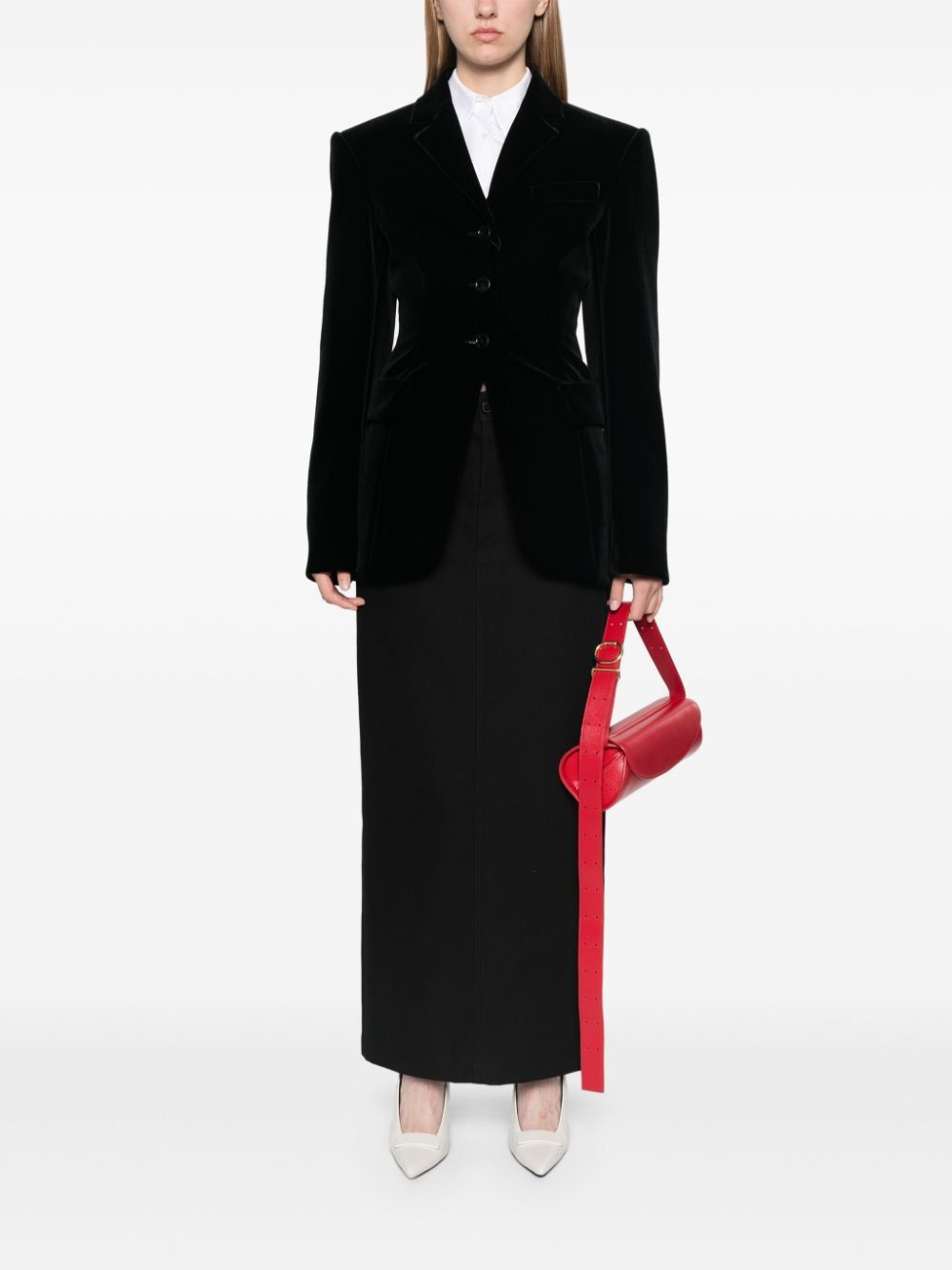 Sportmax VELVET TROUSERS Size S / US 4 / IT 40 - 3 Thumbnail