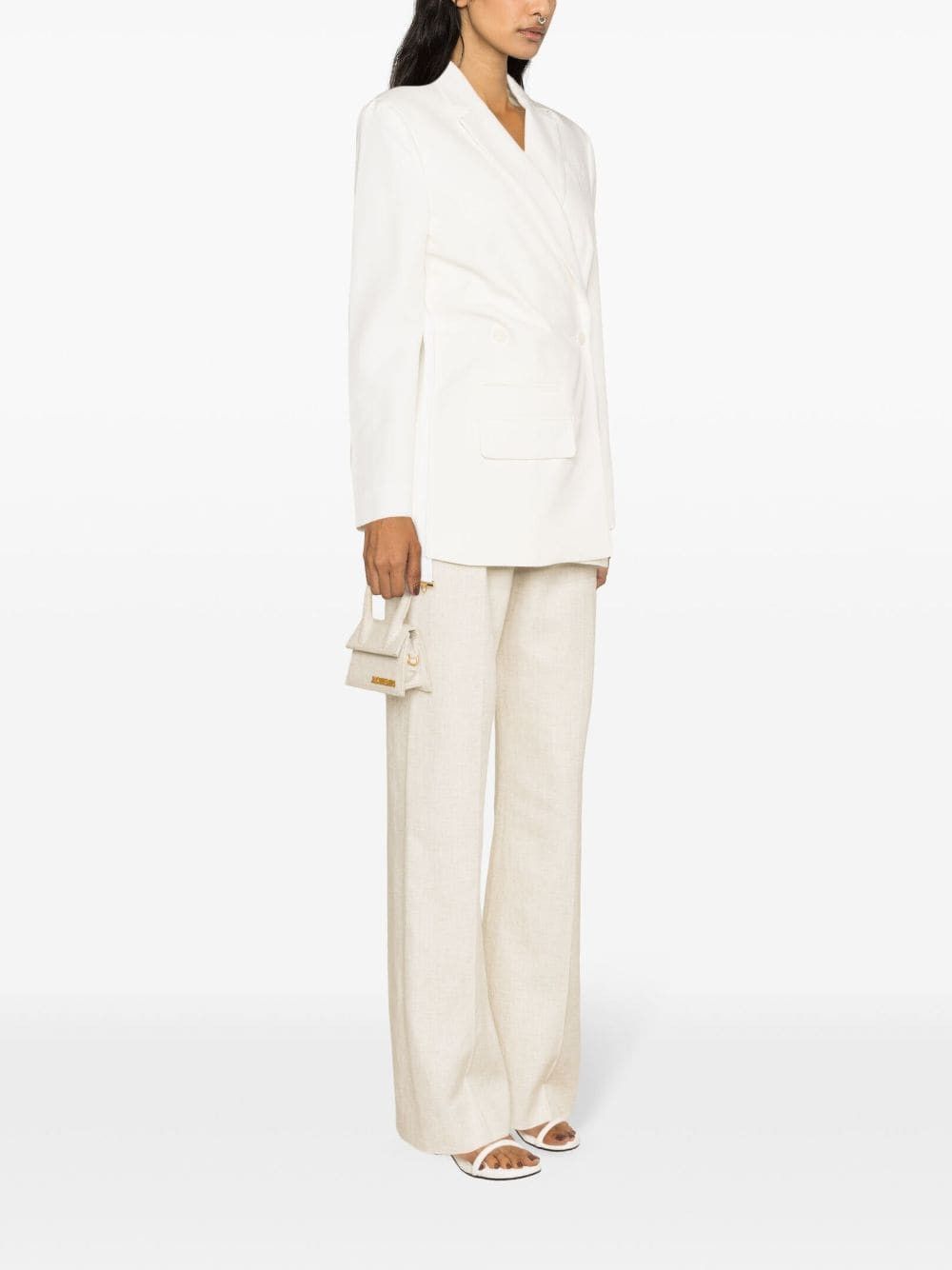 Jacquemus LA VESTE TIBAU BLAZER JACKET Size S / US 4 / IT 40 - 3 Thumbnail