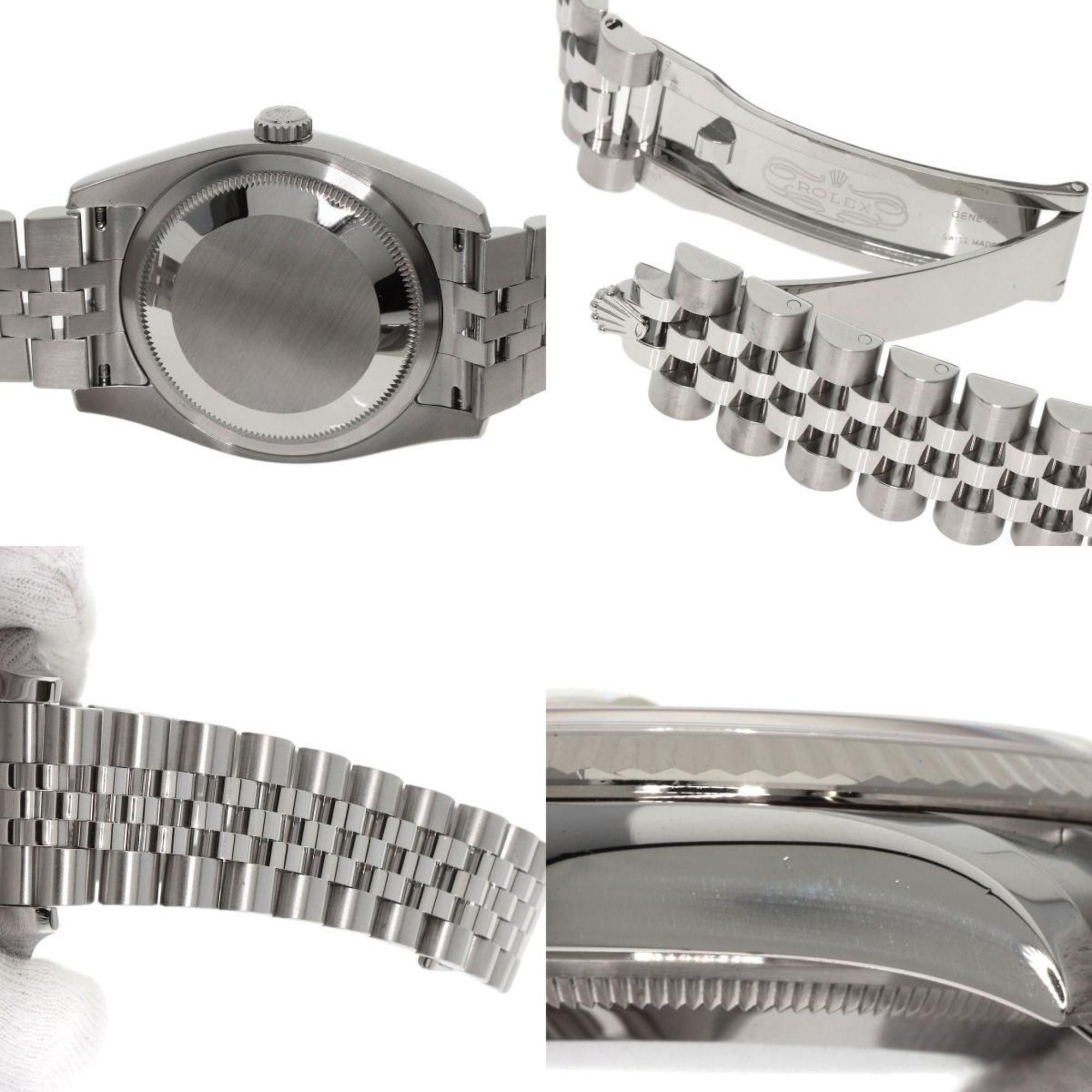 Rolex Rolex 116234G Datejust 10P Diamond Watch Stainless Steel SS K18WG Men's ROLEX Size ONE SIZE - 7 Thumbnail