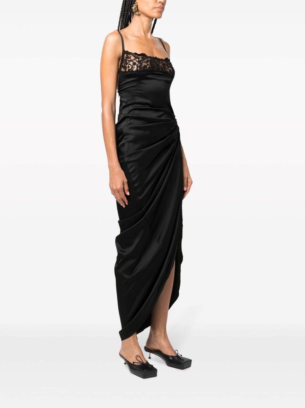 Jacquemus LA SAUDADE LONGUE BRODÉE DRESS Size XS / US 0-2 / IT 36-38 - 5 Thumbnail