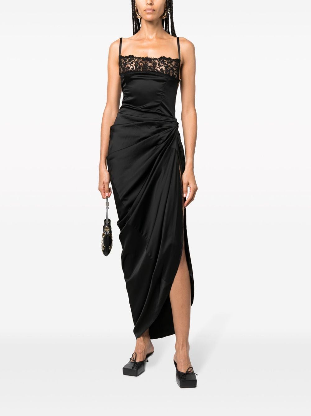 Jacquemus LA SAUDADE LONGUE BRODÉE DRESS Size XS / US 0-2 / IT 36-38 - 3 Thumbnail