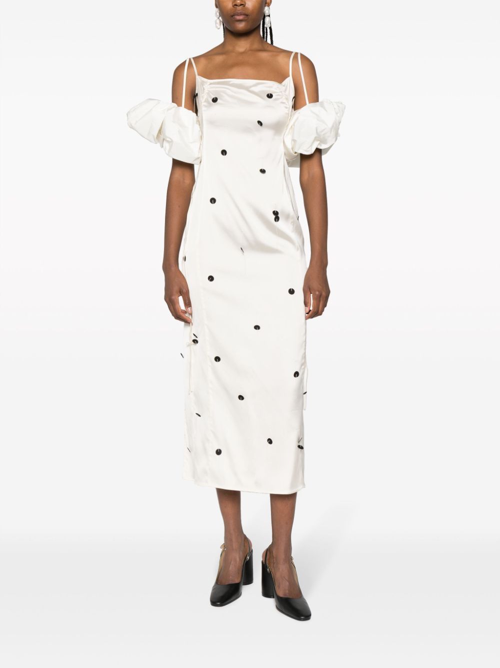 Jacquemus LA ROBE CHOUCHOU LONG DRESS Size S / US 4 / IT 40 - 5 Thumbnail