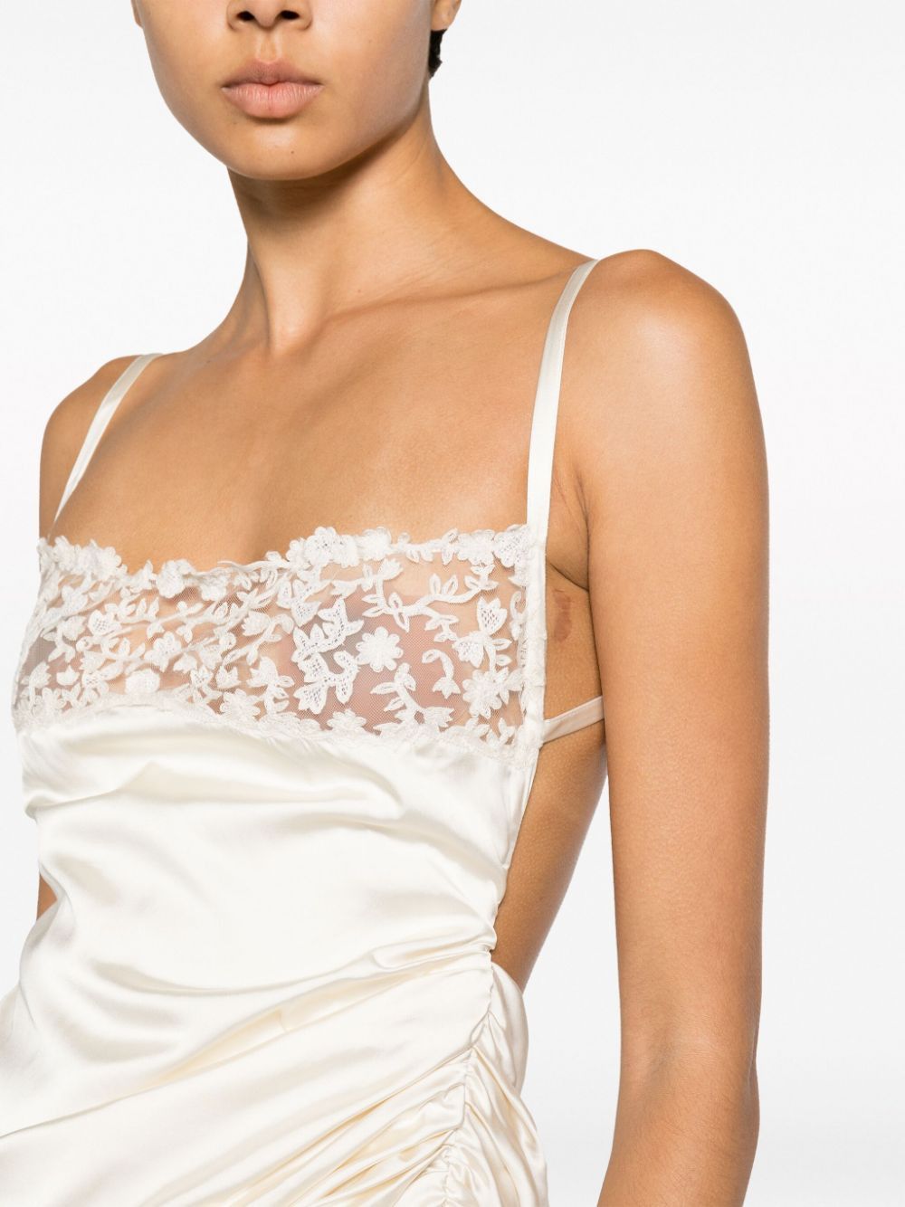 Jacquemus LA SAUDADE BRODÉE MINI DRESS Size S / US 4 / IT 40 - 6 Thumbnail