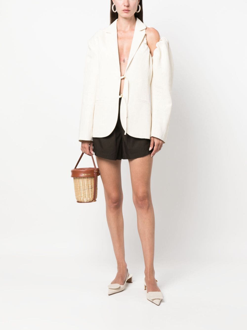 Jacquemus LA VESTE GALLIGA BLAZER JACKET Size S / US 4 / IT 40 - 4 Thumbnail