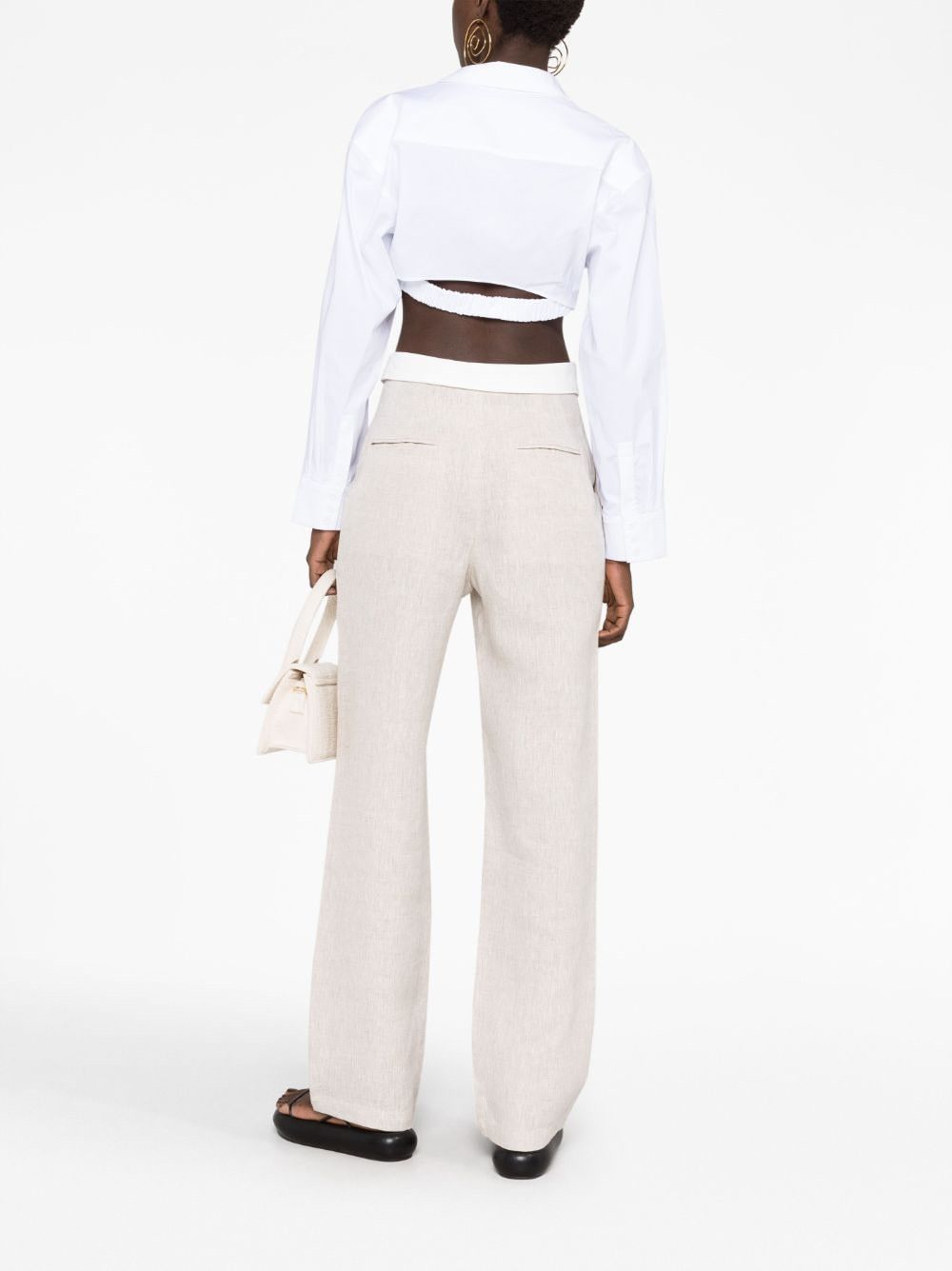 Jacquemus LA CHEMISE BAHIA COURTE SHIRT Size XS / US 0-2 / IT 36-38 - 5 Thumbnail