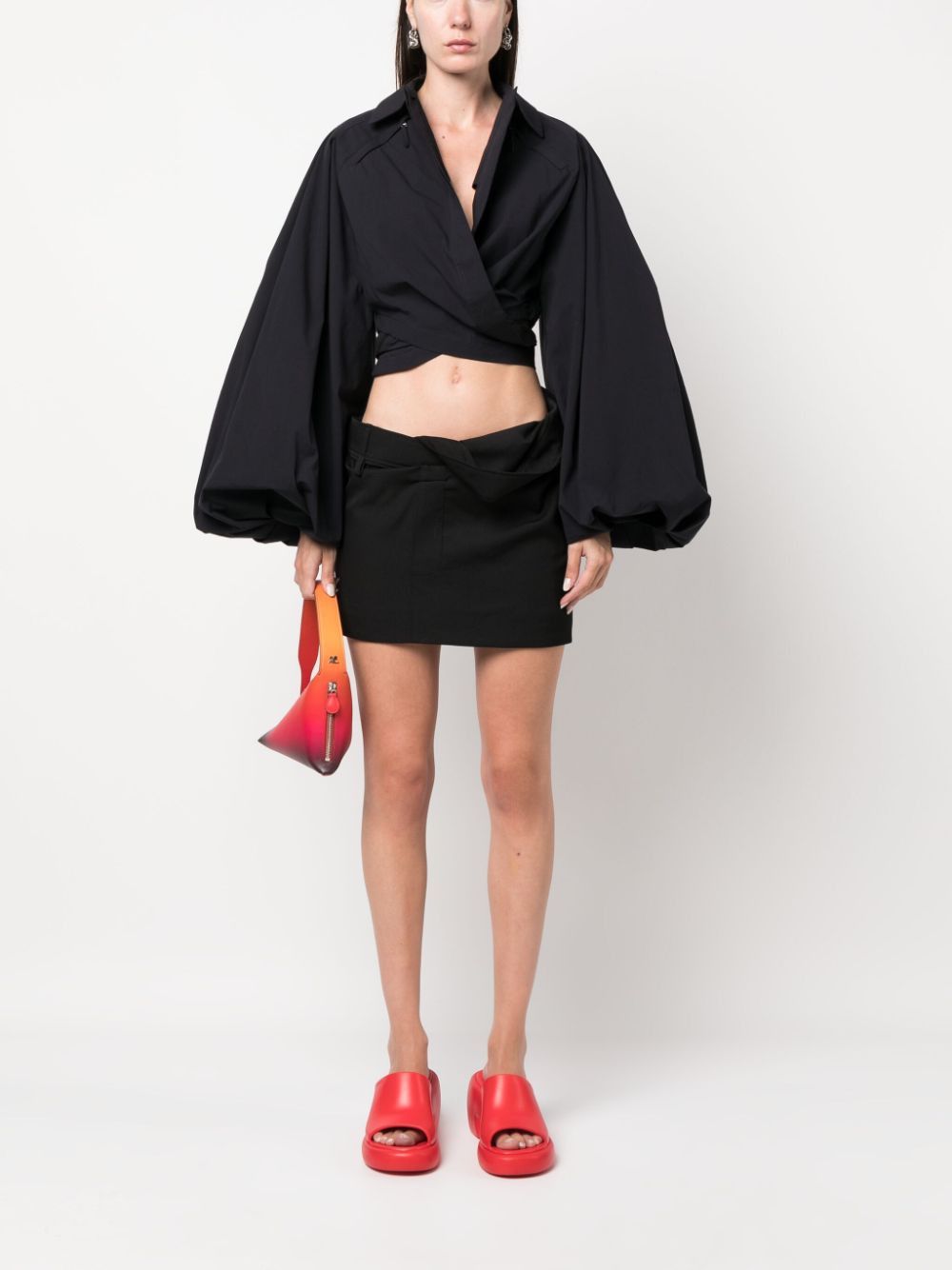 Jacquemus BAHIA MINI SKIRT Size 27" / US 4 / IT 40 - 2 Thumbnail