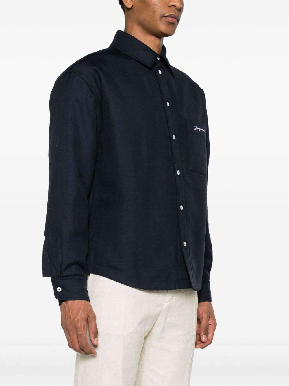 Jacquemus LA CHEMISE BOULANGER SHIRT Size US S / EU 44-46 / 1 - 5 Thumbnail