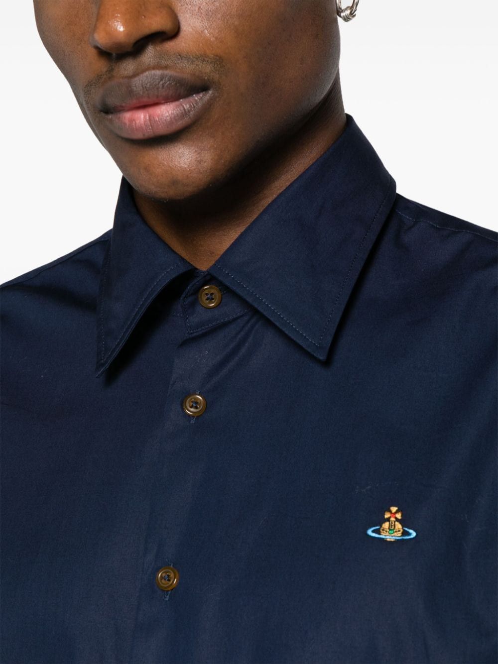 Vivienne Westwood LOGO COTTON SHIRT Size US S / EU 44-46 / 1 - 2 Thumbnail