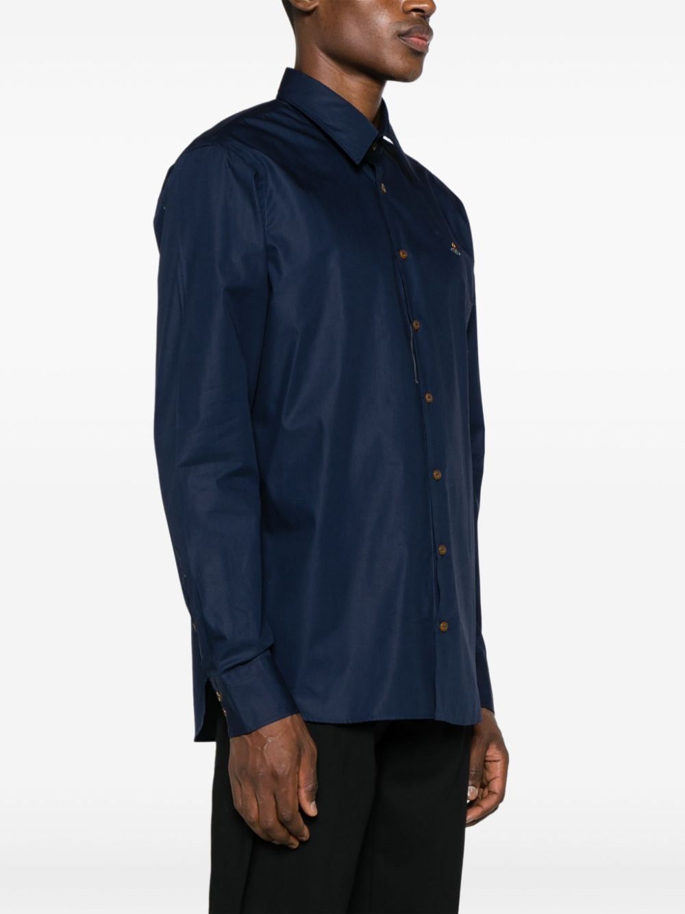 Vivienne Westwood LOGO COTTON SHIRT Size US S / EU 44-46 / 1 - 4 Thumbnail