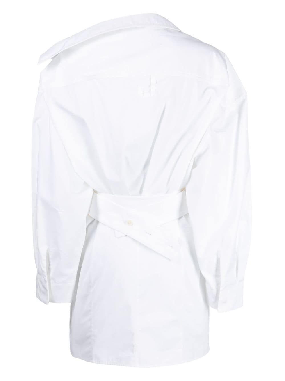 Jacquemus LA MINI ROBE CHEMISE MINI DRESS Size S / US 4 / IT 40 - 2 Thumbnail