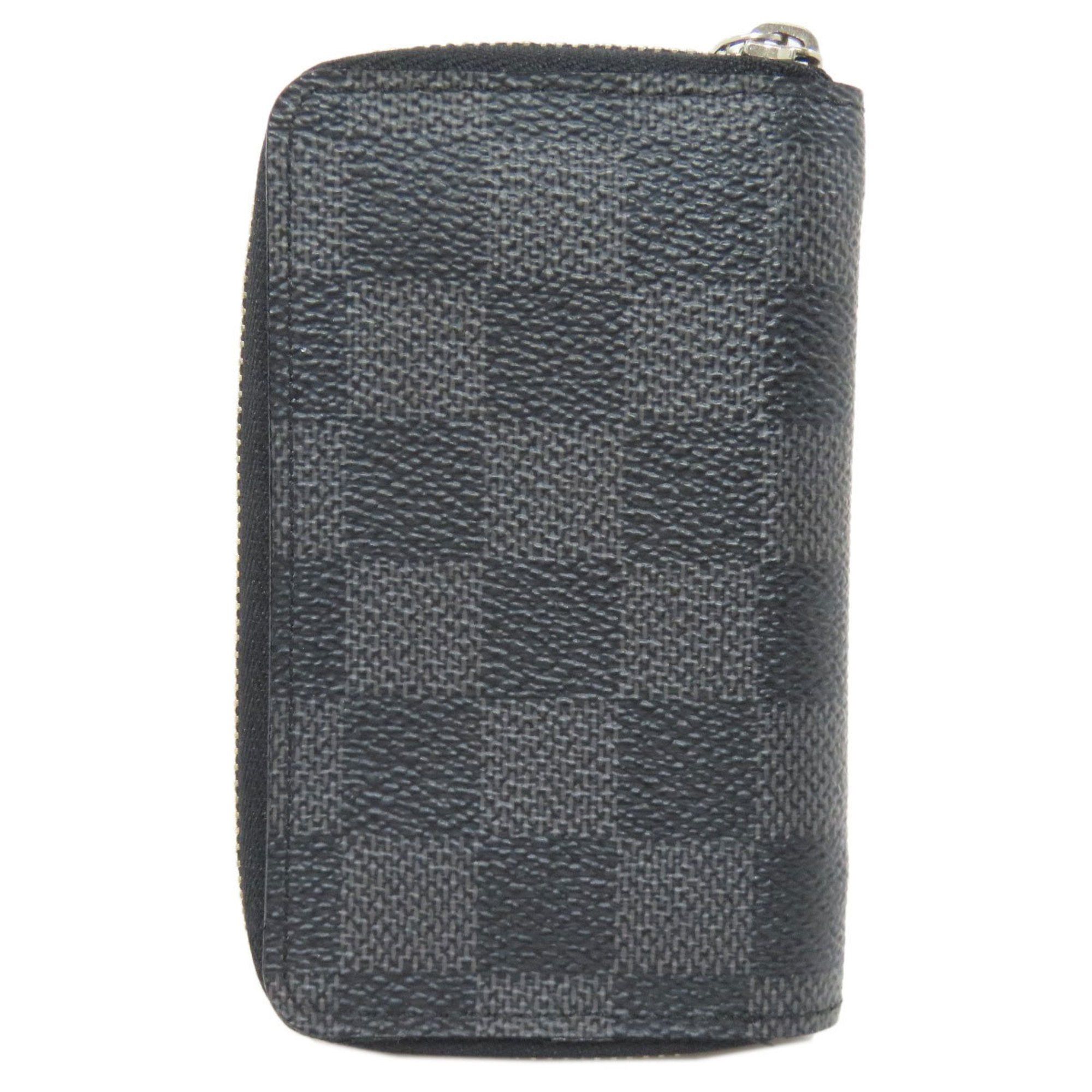 Louis Vuitton Louis Vuitton N63076 Zippy Coin Purse Wallet/Coin Case Damier Canvas Men's LOUIS VUITTON Size ONE SIZE - 2 Thumbnail