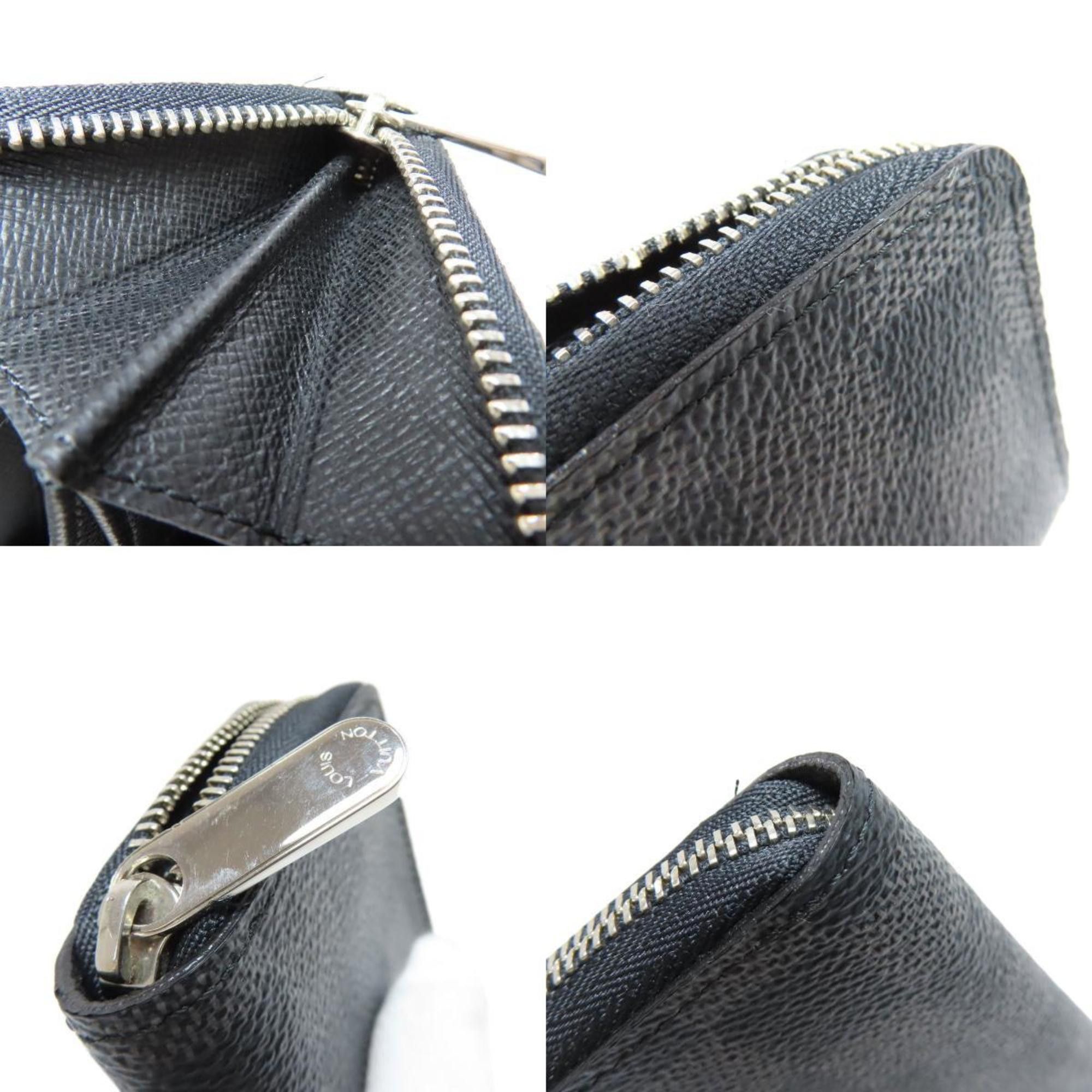 Louis Vuitton Louis Vuitton N63076 Zippy Coin Purse Wallet/Coin Case Damier Canvas Men's LOUIS VUITTON Size ONE SIZE - 9 Thumbnail