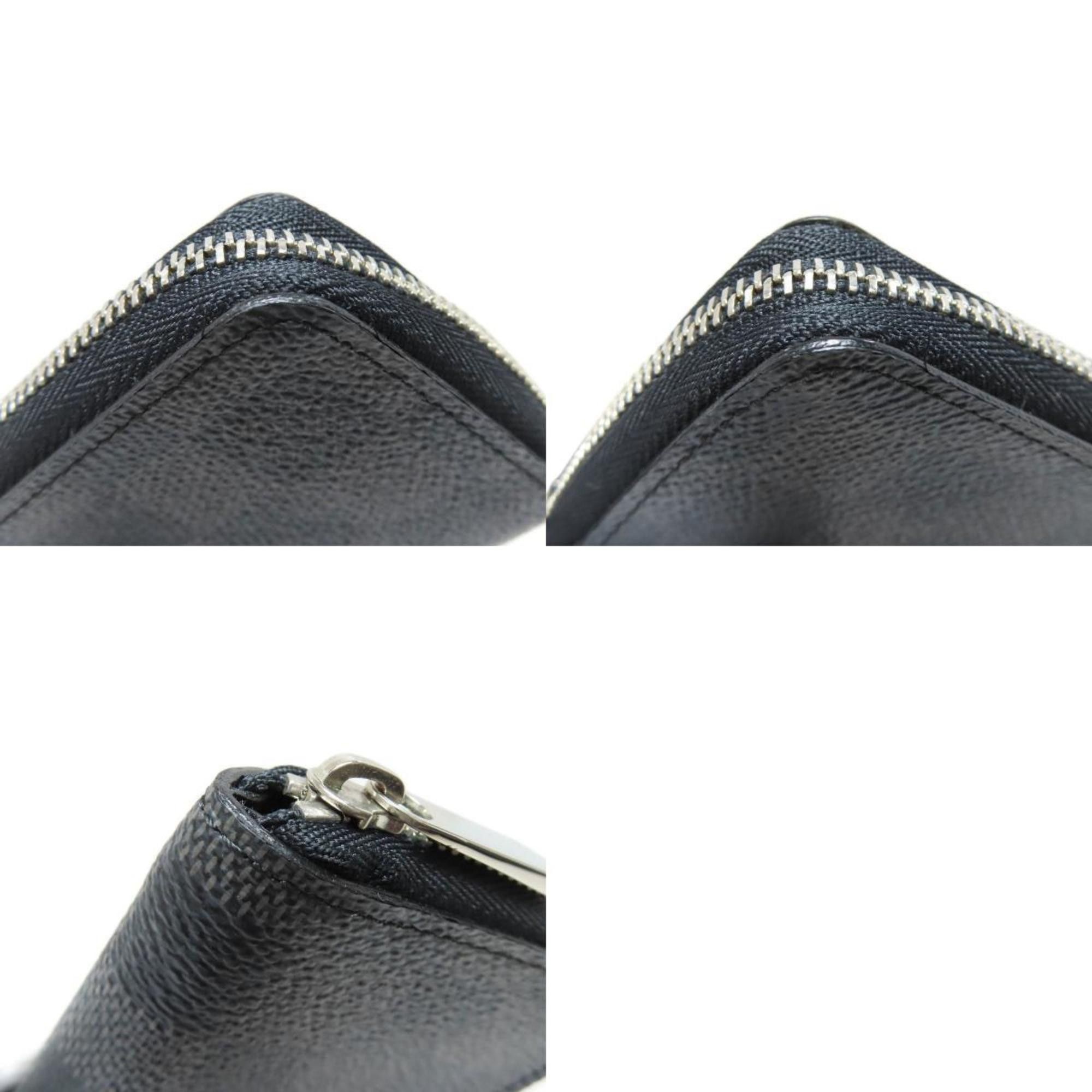 Louis Vuitton Louis Vuitton N63076 Zippy Coin Purse Wallet/Coin Case Damier Canvas Men's LOUIS VUITTON Size ONE SIZE - 10 Thumbnail