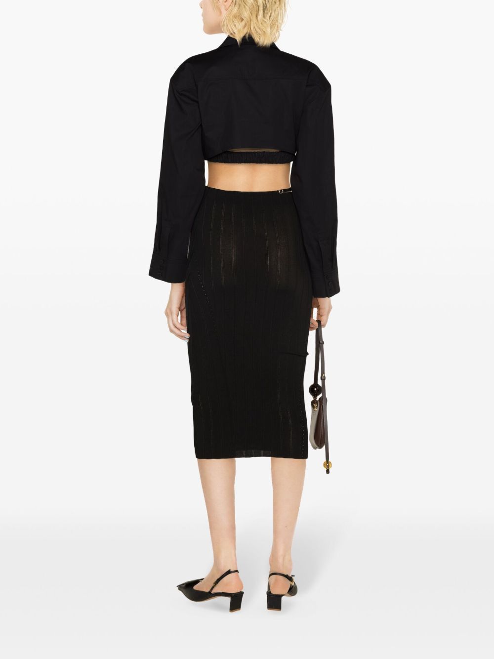Jacquemus LA JUPE PRALU MIDI SKIRT Size 26" / US 2 / IT 38 - 3 Thumbnail