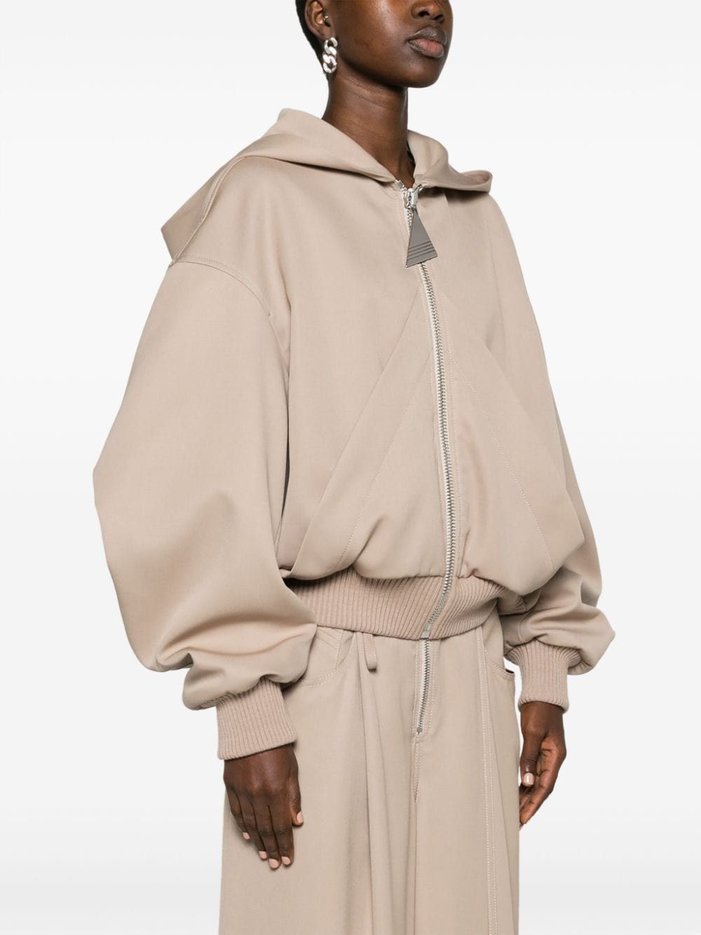 The Attico OVERSIZE BOMBER JACKET Size S / US 4 / IT 40 - 2 Thumbnail
