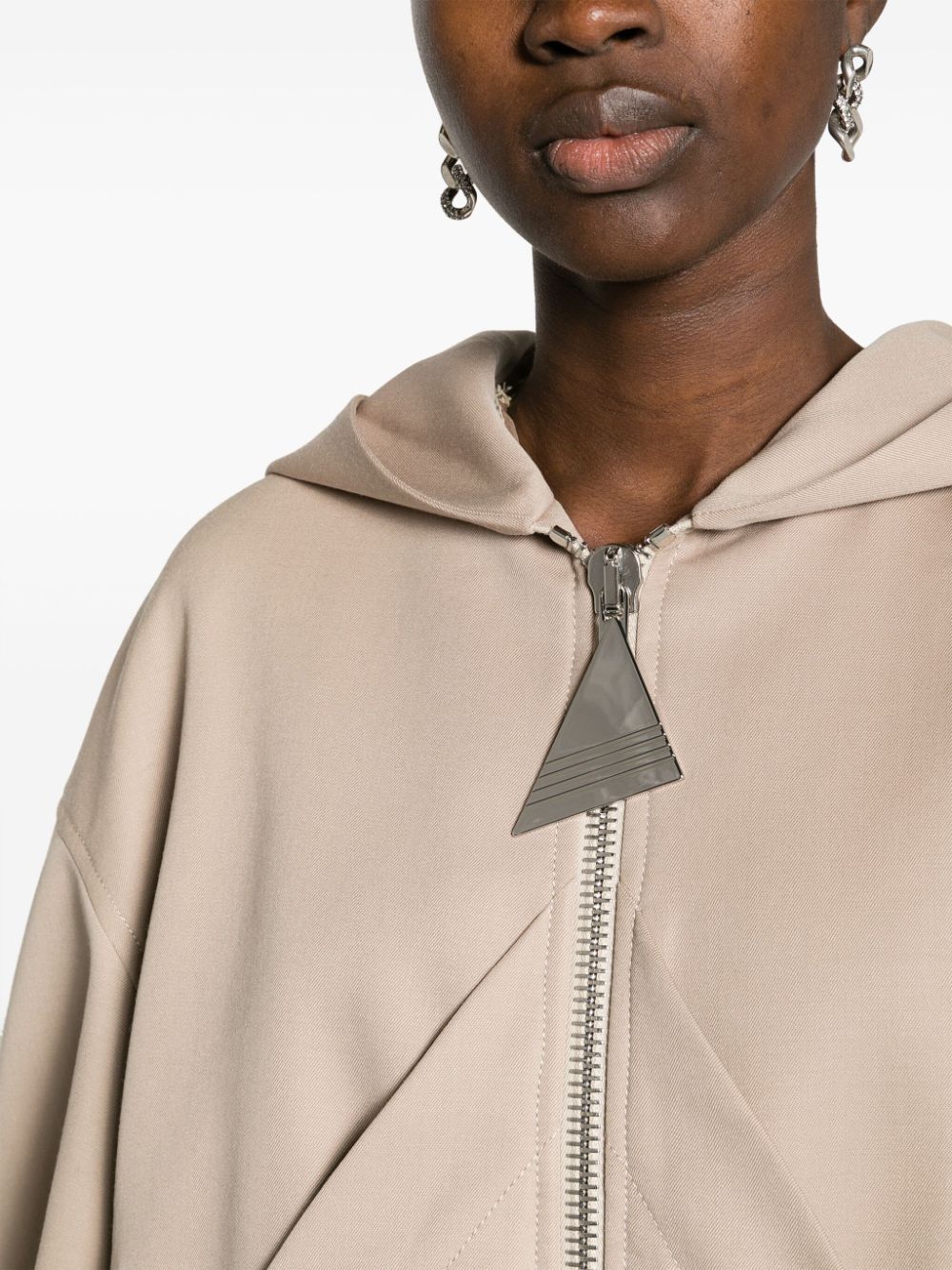 The Attico OVERSIZE BOMBER JACKET Size S / US 4 / IT 40 - 3 Thumbnail