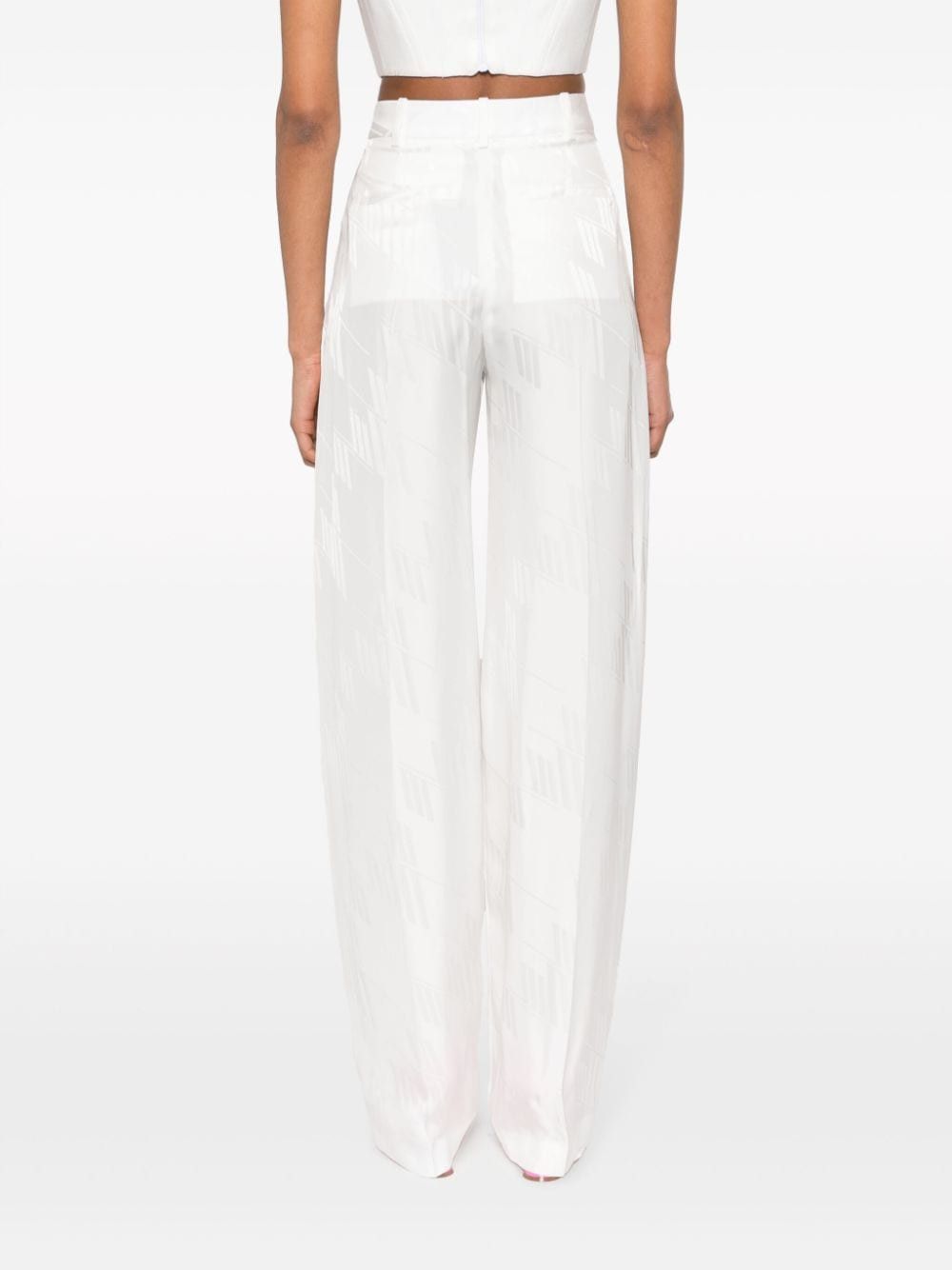 The Attico LOGO TROUSERS Size 27" / US 4 / IT 40 - 2 Thumbnail