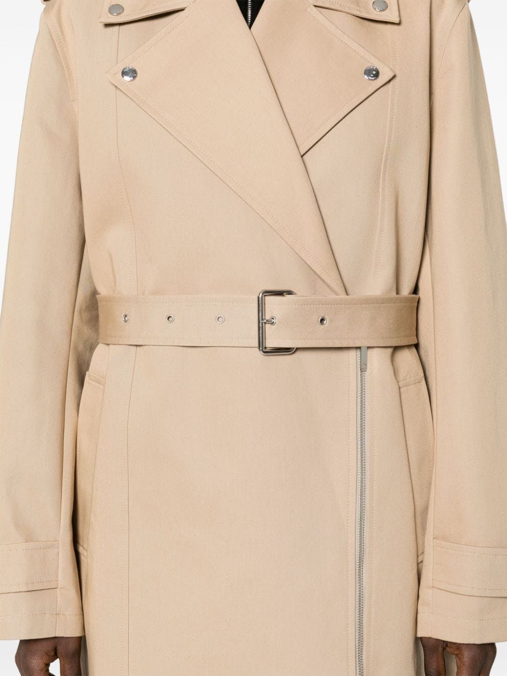 Toteme COTTON LONG TRENCH COAT Size S / US 4 / IT 40 - 2 Thumbnail
