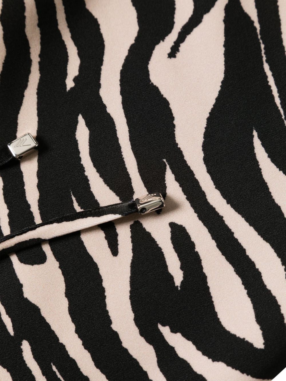 The Attico ZEBRA PRINT MINI SKIRT Size 27" / US 4 / IT 40 - 4 Thumbnail