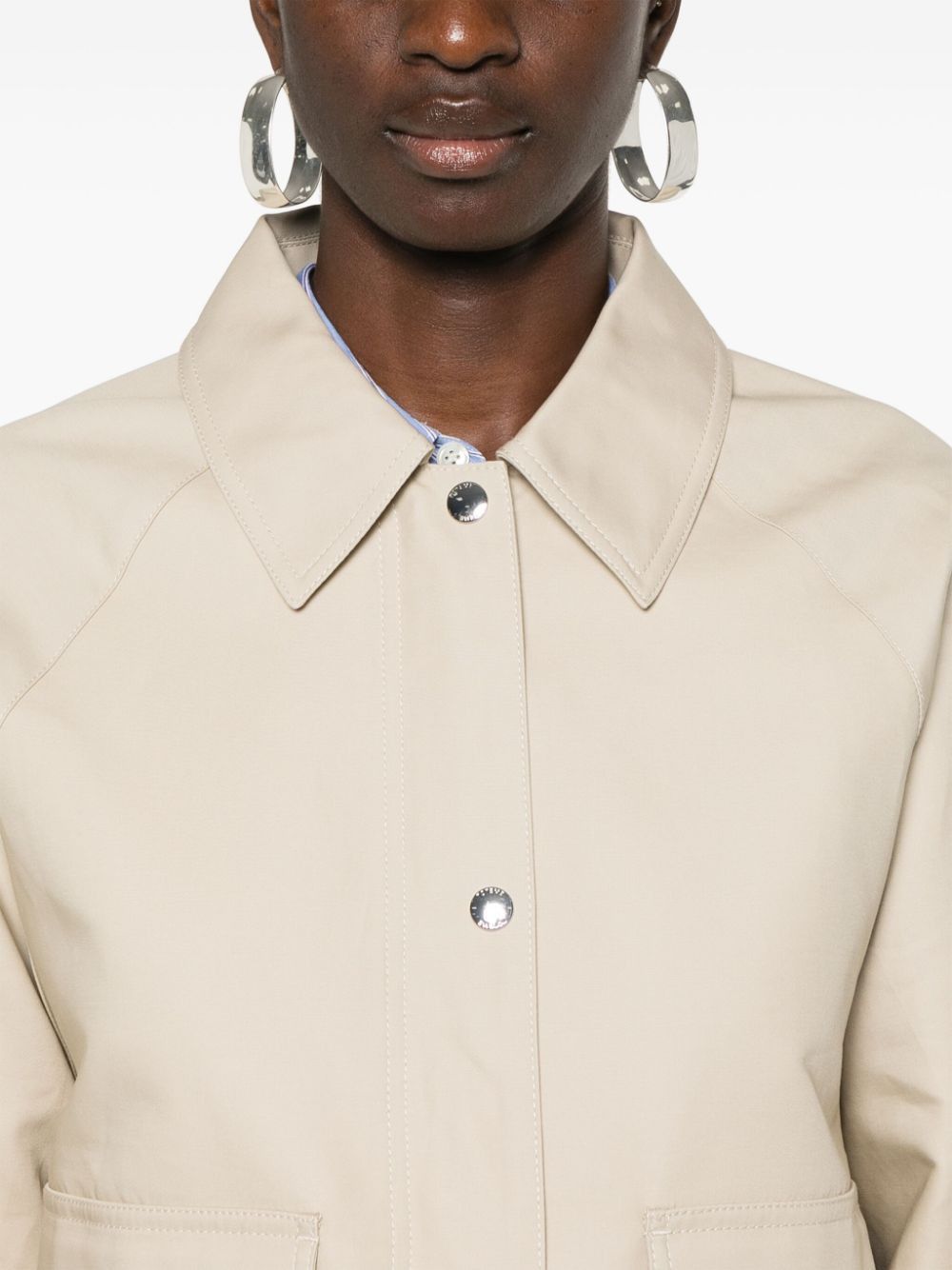 Toteme ORGANIC COTTON CROPPED JACKET Size XS / US 0-2 / IT 36-38 - 4 Thumbnail