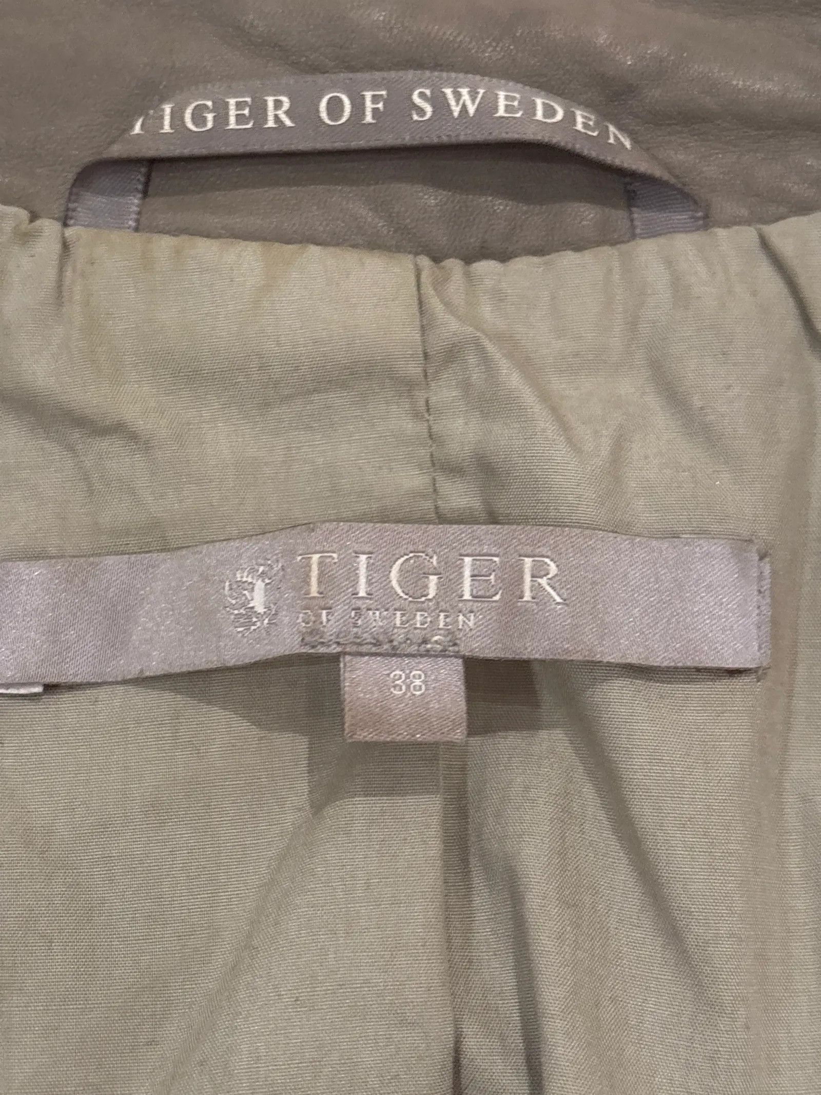 Tiger of Sweden Tiger of Sweden Leather Jacket Size S / US 4 / IT 40 - 2 Thumbnail