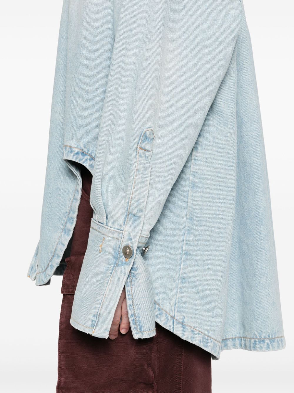 The Attico DENIM SHIRT Size S / US 4 / IT 40 - 5 Thumbnail