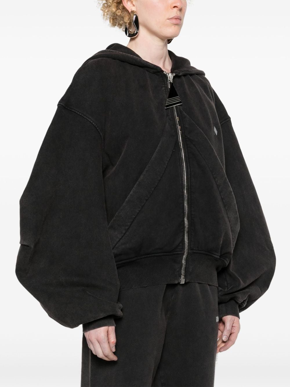 The Attico LOGO COTTON HOODIE Size S / US 4 / IT 40 - 3 Thumbnail